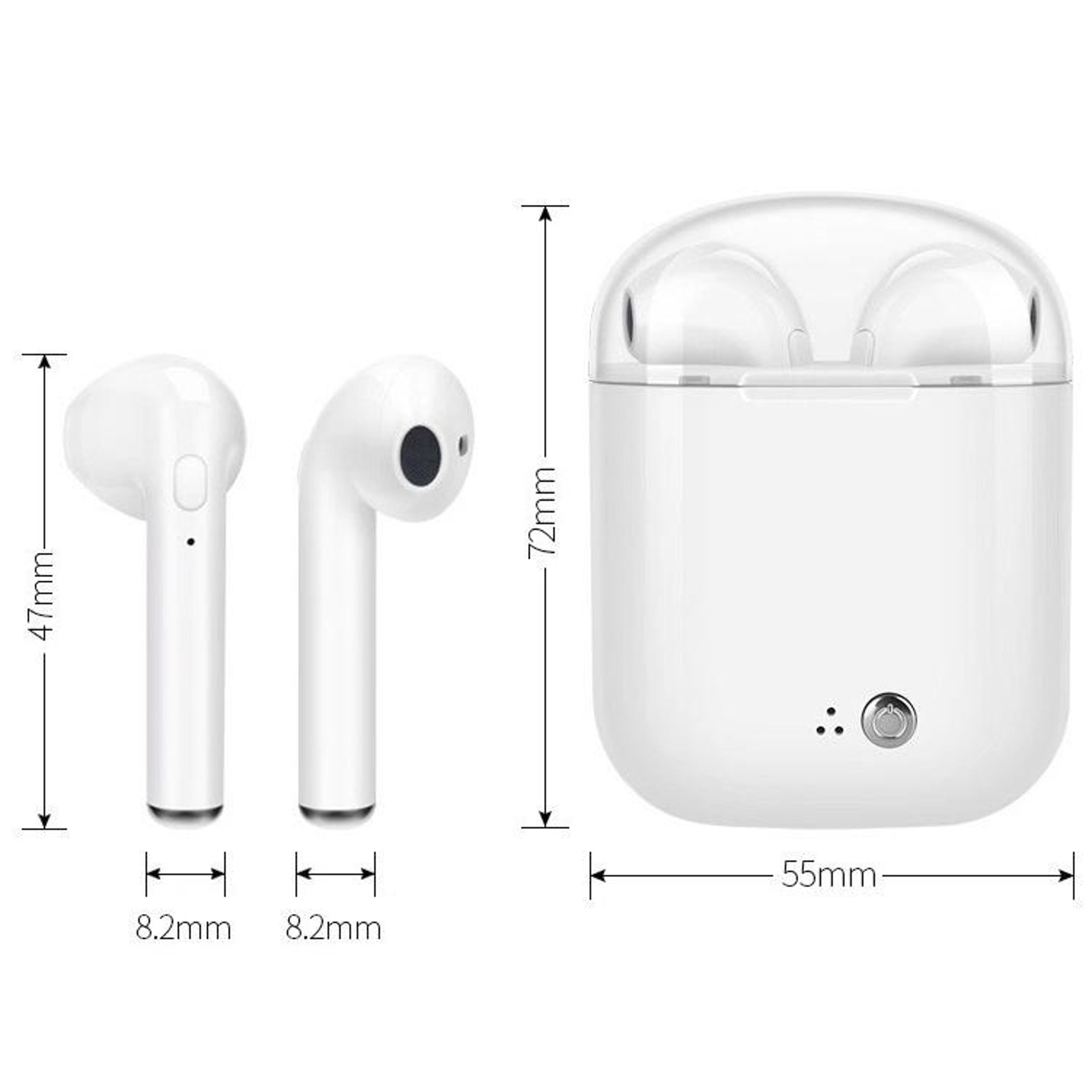 I7s Wireless Earbuds With Charging Case Bluetooth 50 Stereo Earphones With Noise Reduction 1