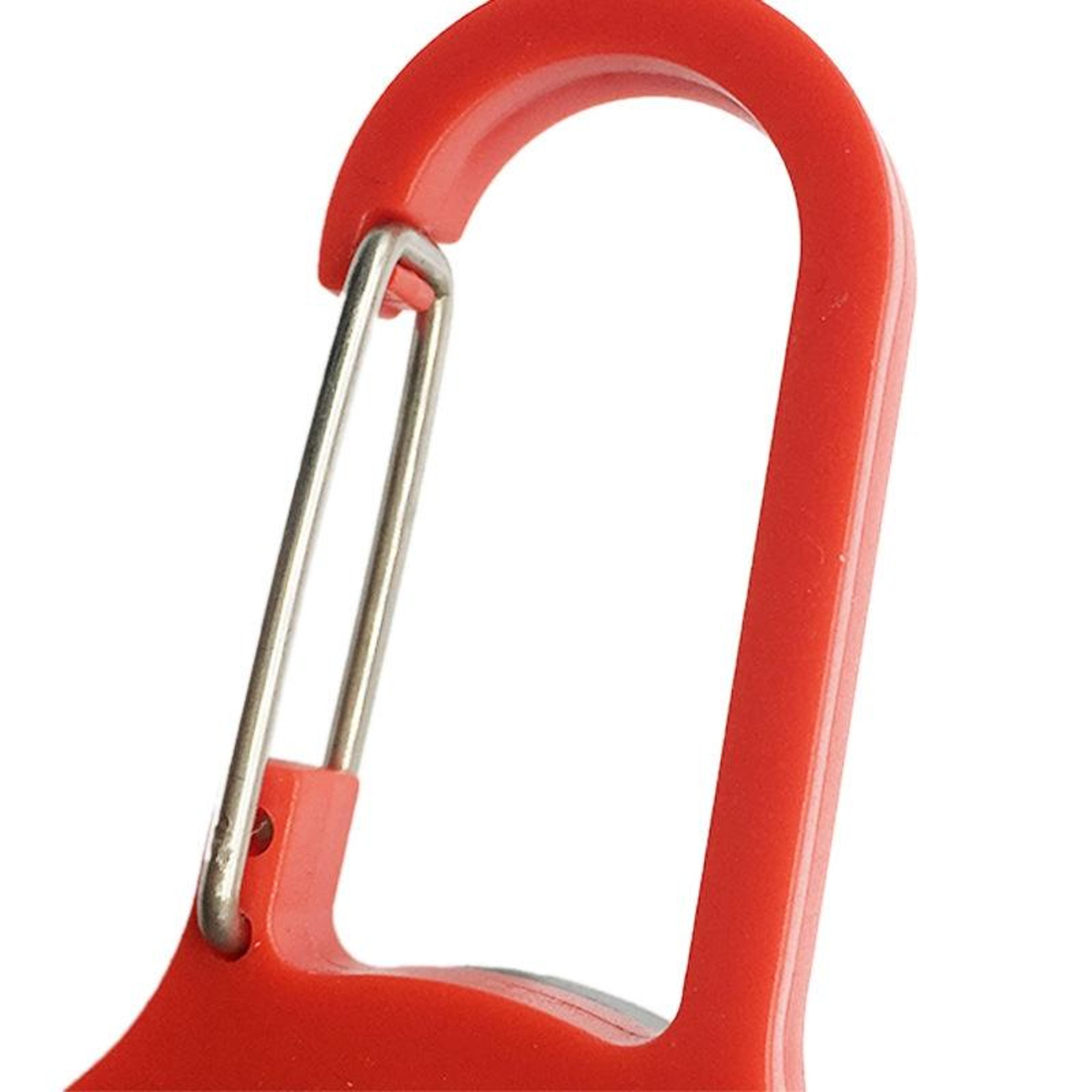 Mini COB Flashlight Keychain Carabiner Lights With SOS Mode For Camping Fishing  Emergencies 4