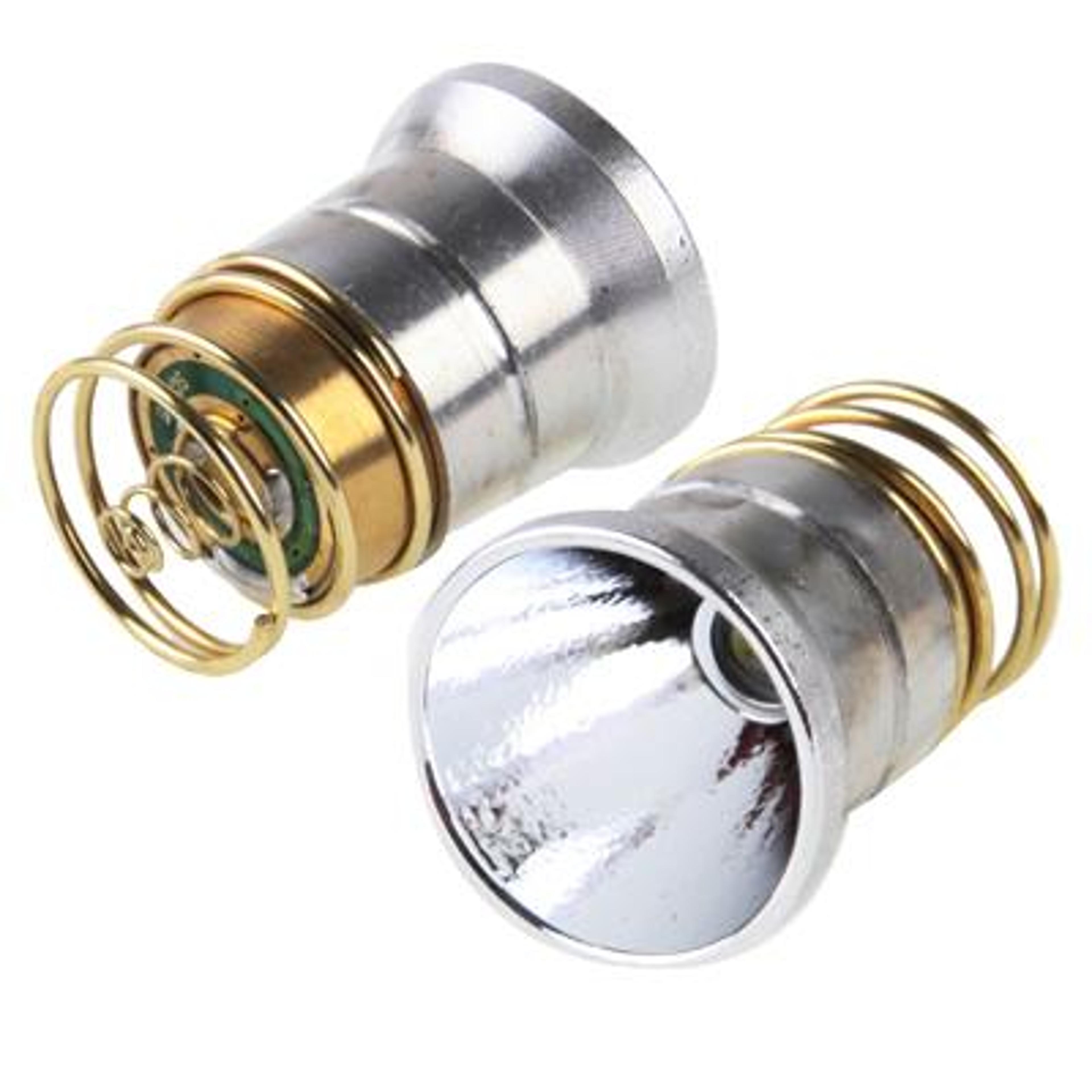cree xml t6 flashlight led module 26.5mm drop in upgrade with aluminum shell