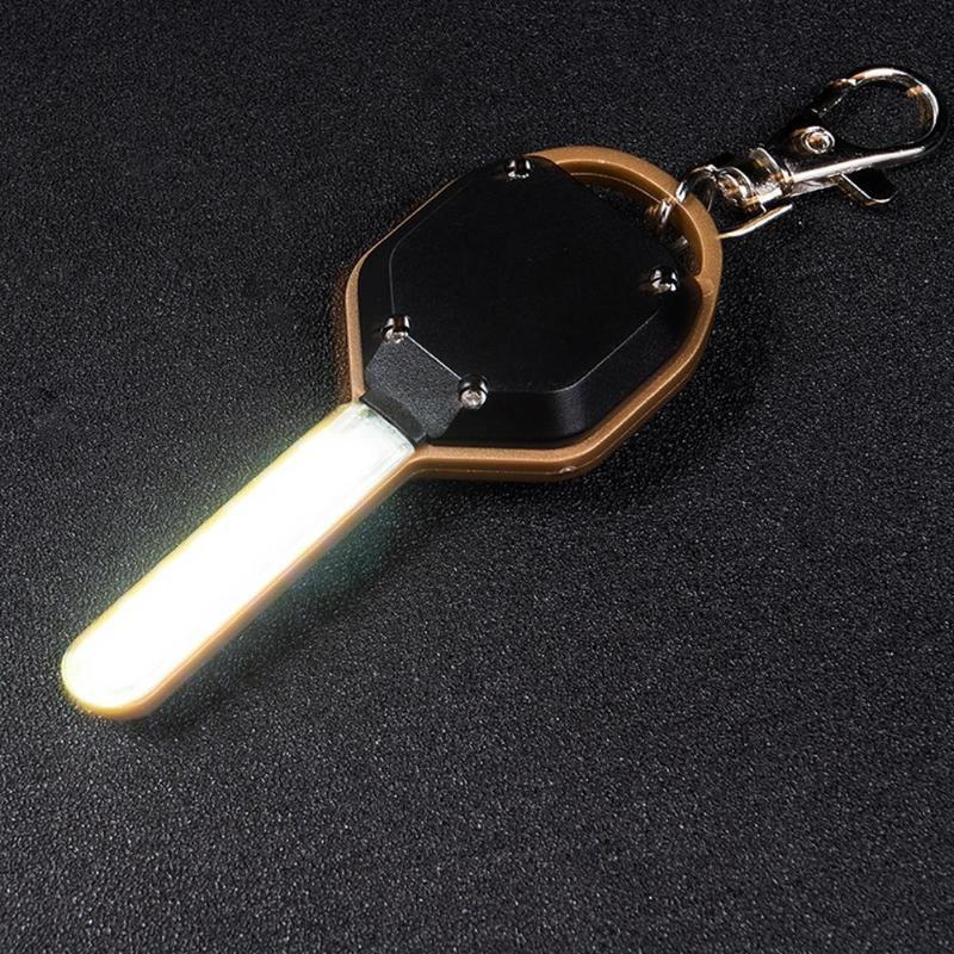 Compact Mini LED Keychain Flashlight Ultra Portable Pocket Torch Keyring 1