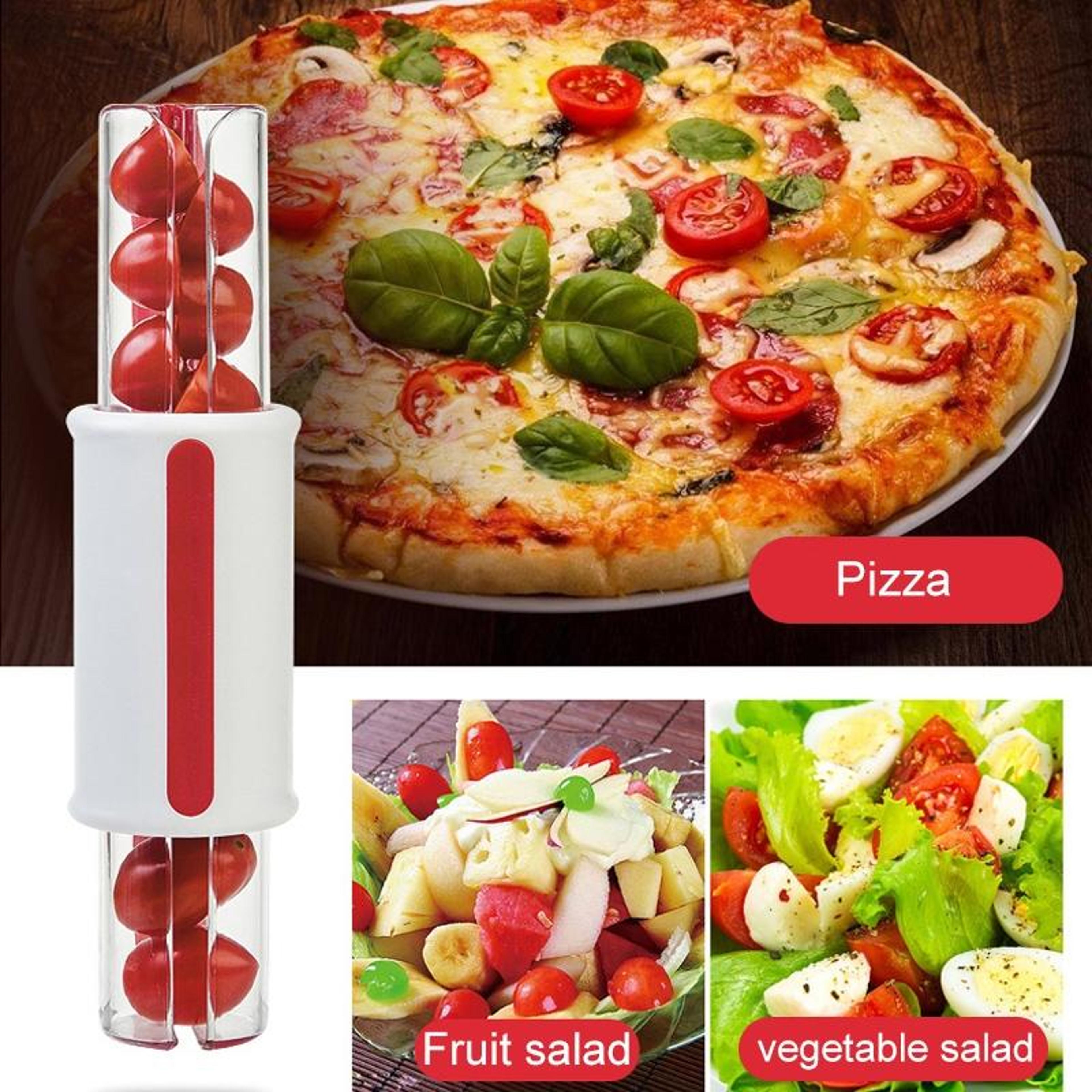 QuickSlice Cherry Tomato  Grape Cutter Kitchen Slicer 8