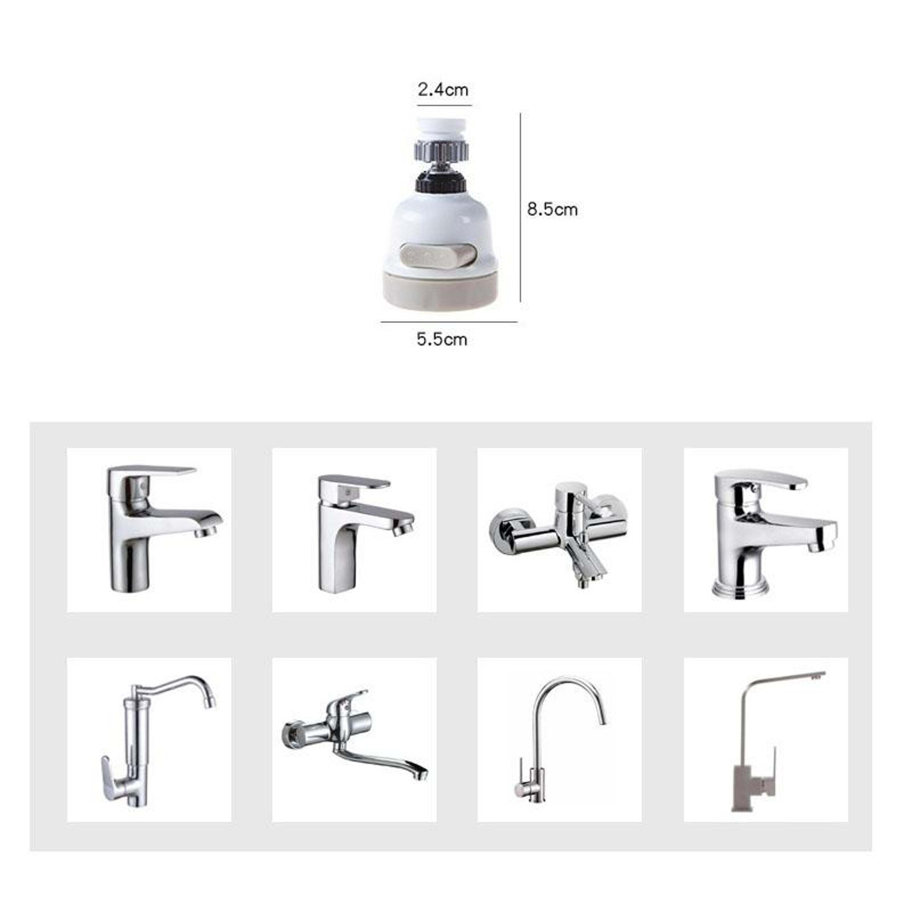 Premium Kitchen Faucet Tap Water Purifier Washable Mini Water Filter 5