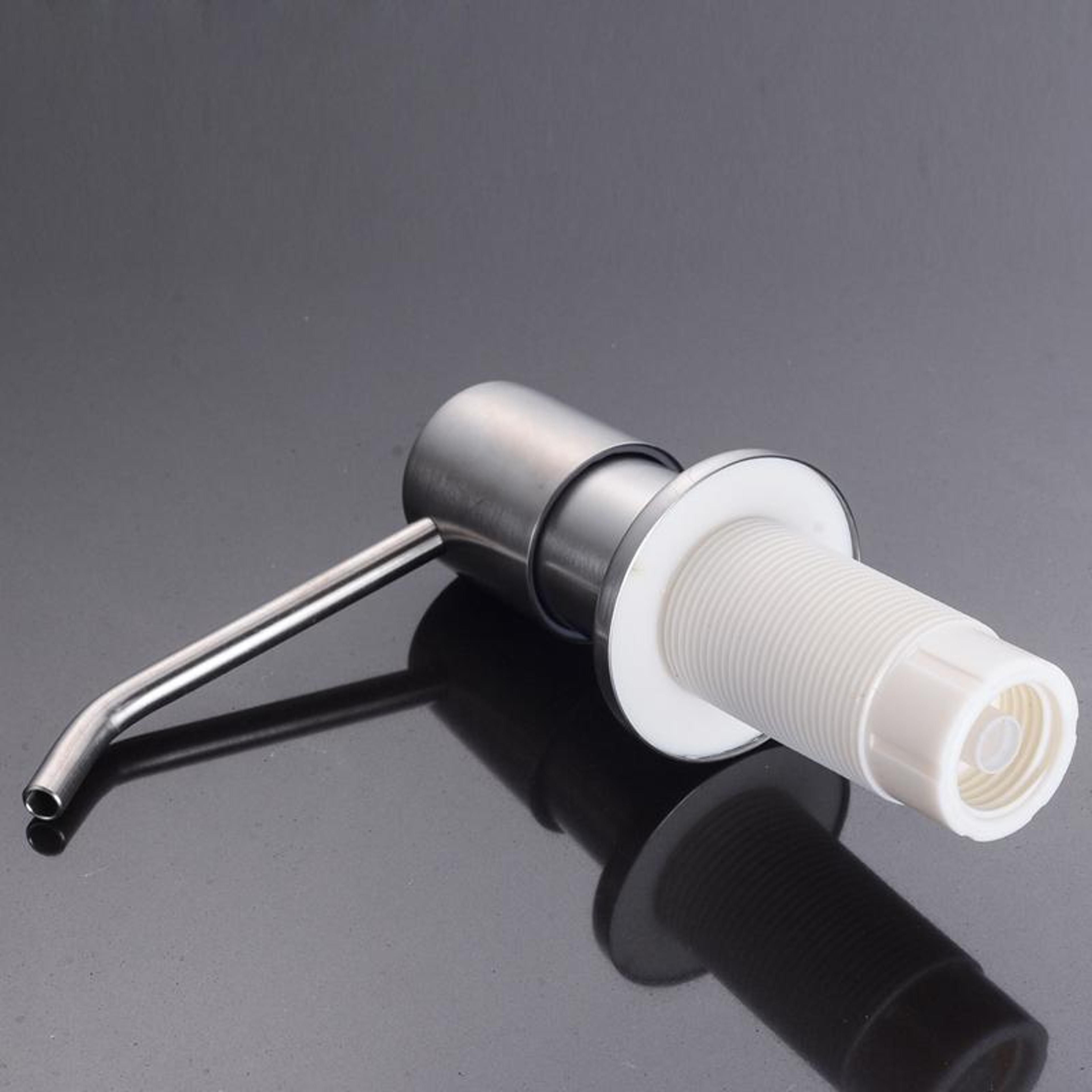 Premium Built In 304 Stainless Steel Kitchen Sink Soap Dispenser 5