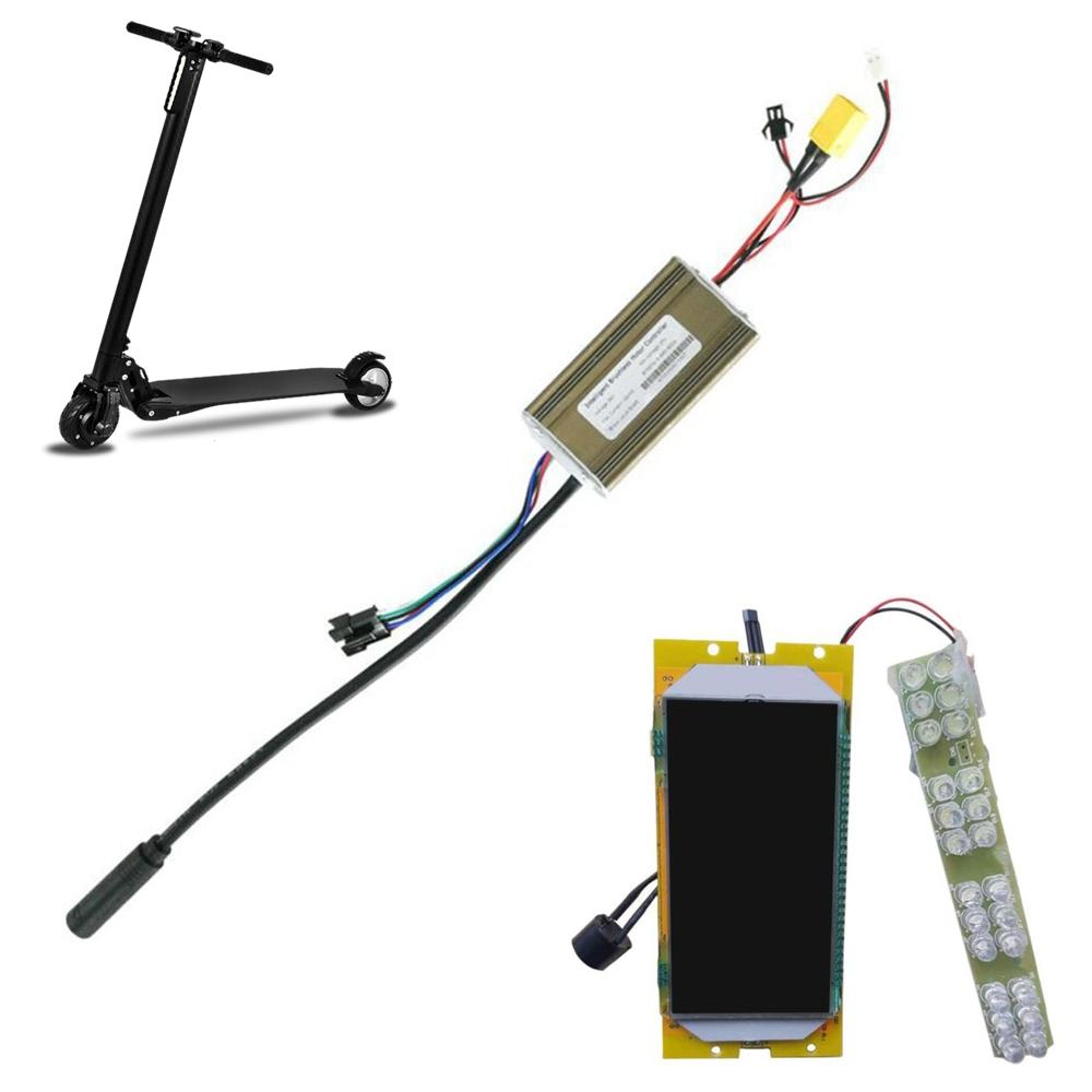 kugoo s1 s2 s3 electric scooter controller & led display replacement kit