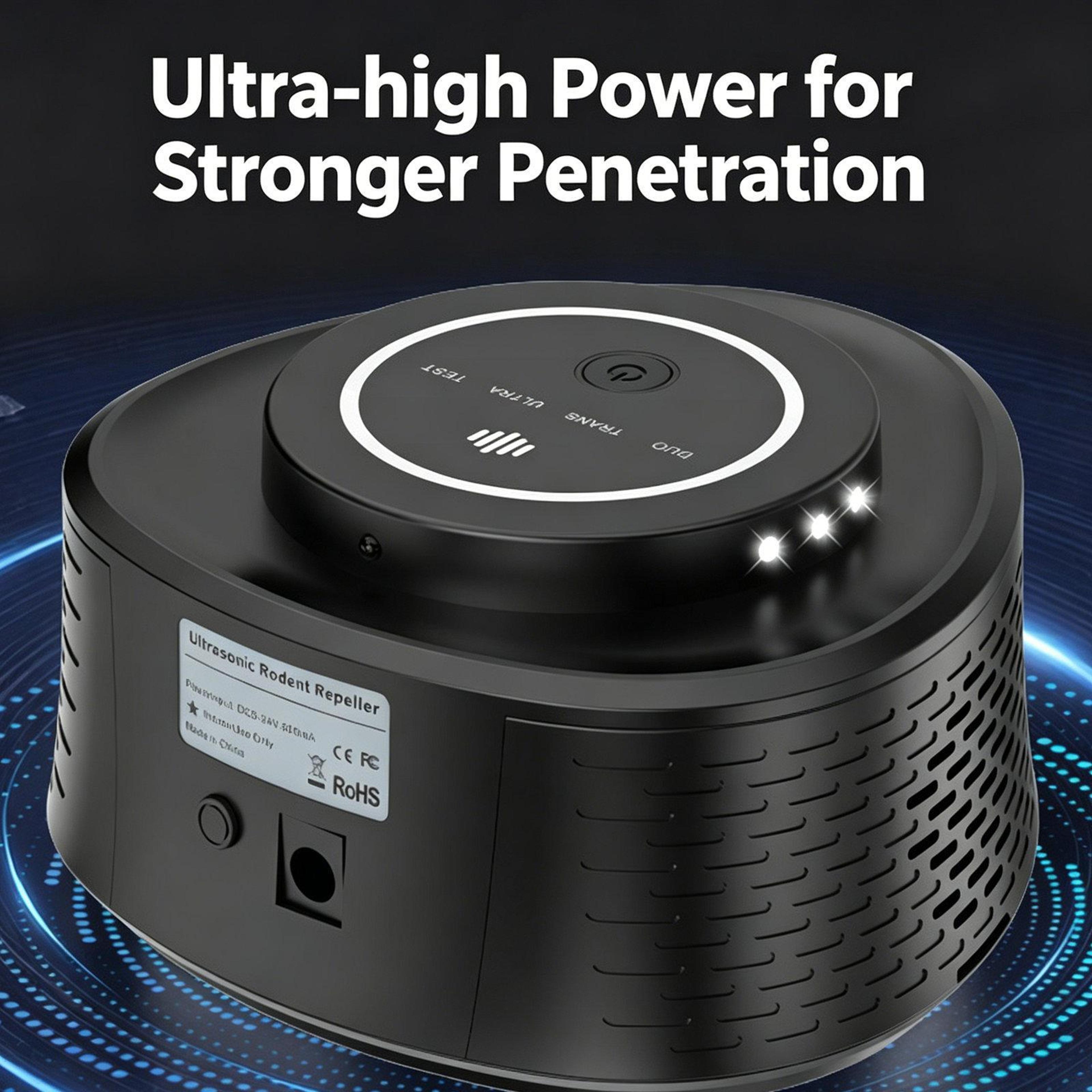 UltraShield 360 Ultrasonic Pest Repeller For Mice Mosquitoes  Cockroaches 1