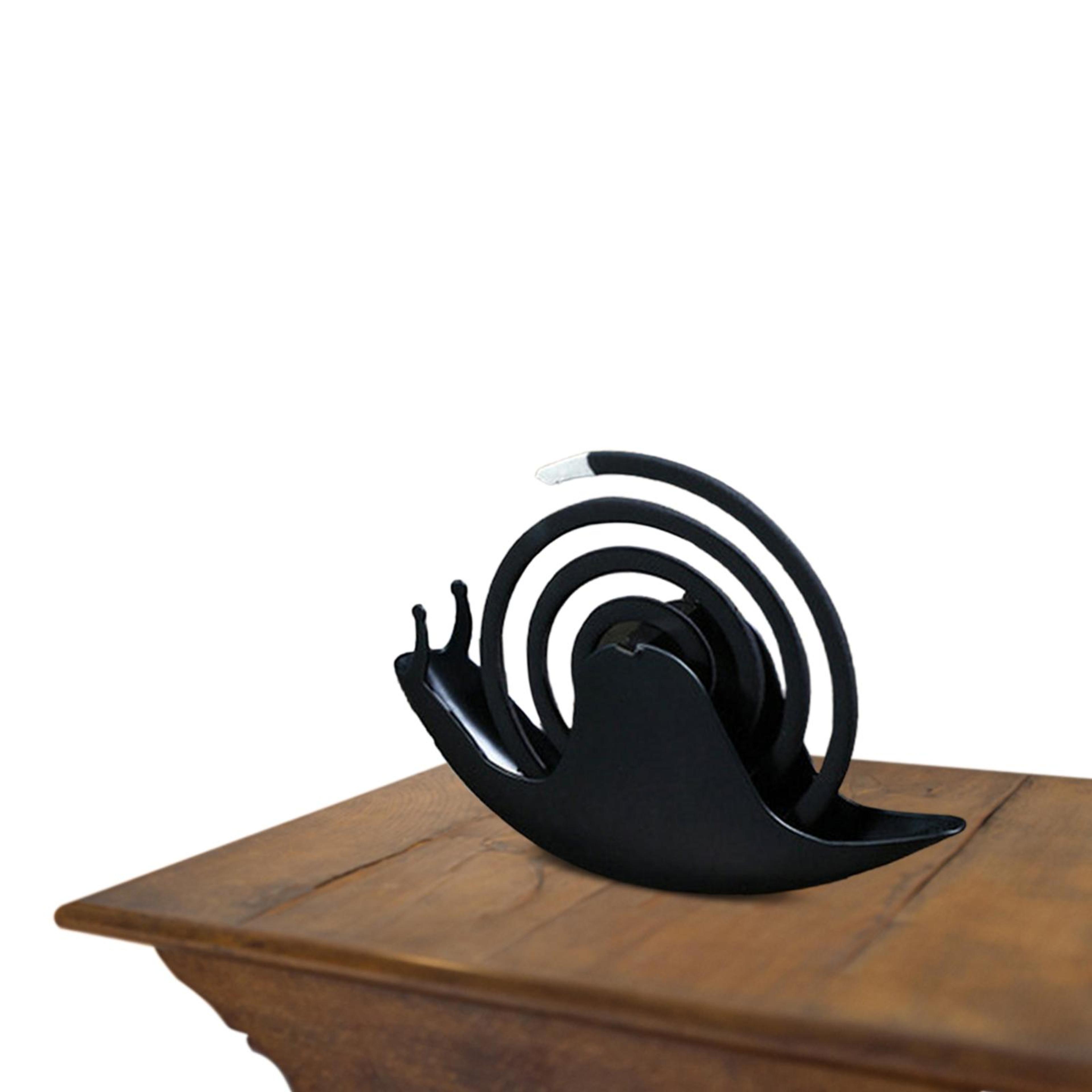 Snail Shape Fireproof Mosquito Coil Holder With Ash Catcher Tray For Indoor  Outdoor Use 6
