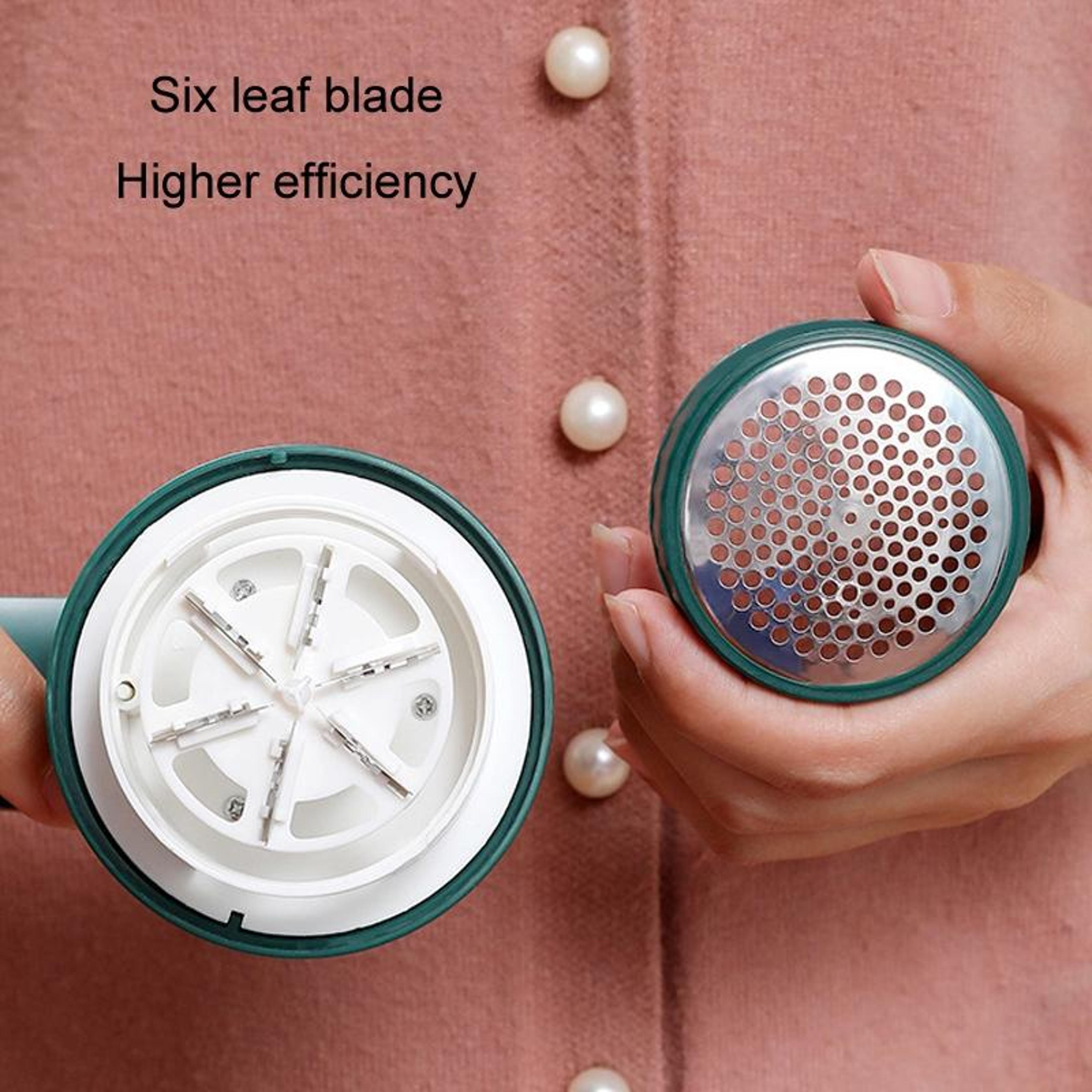Rechargeable Fabric Shaver  Lint Remover For Clothes With 6 Blade Defuzzer 3