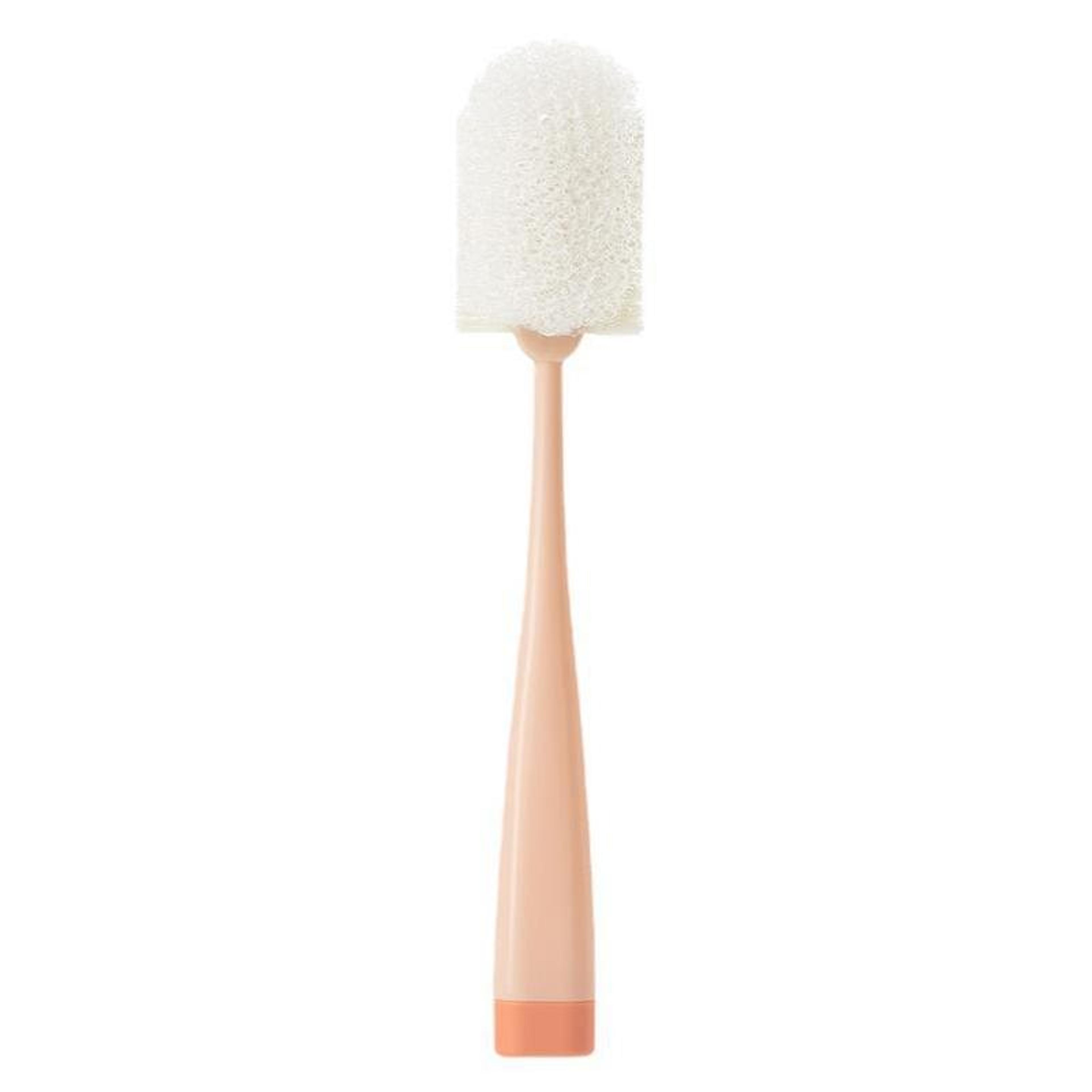 Long Handle Sponge Cup Cleaning Brush With Removable Head  Drying Stand 4
