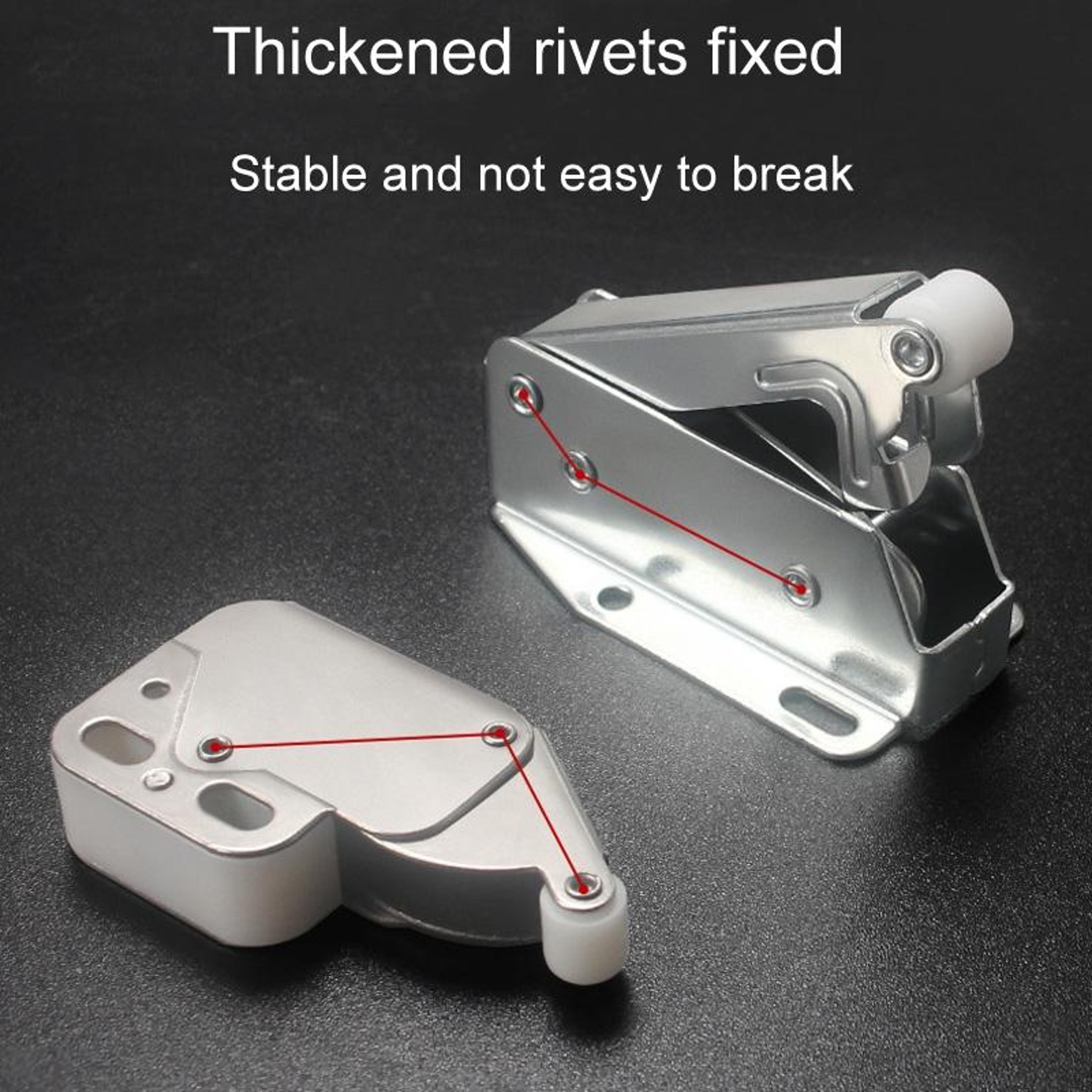 Magnetic Push To Open Cabinet Door Latch Set Heavy Duty Cabinet Door Latch Rebounder 7