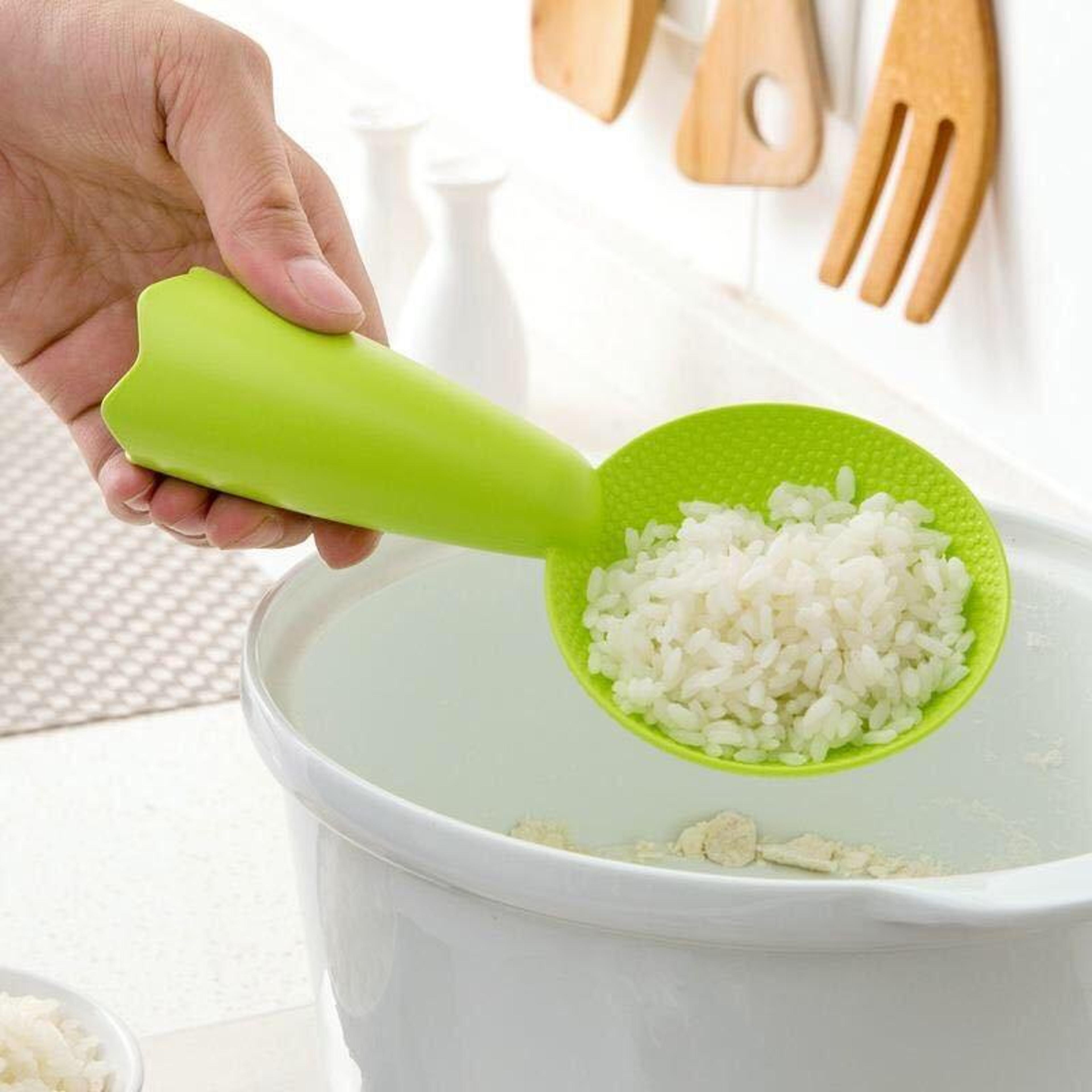 Premium Non Stick Rice Paddle Set 10PCS Rice Cooker Spoon For Easy Serving 1