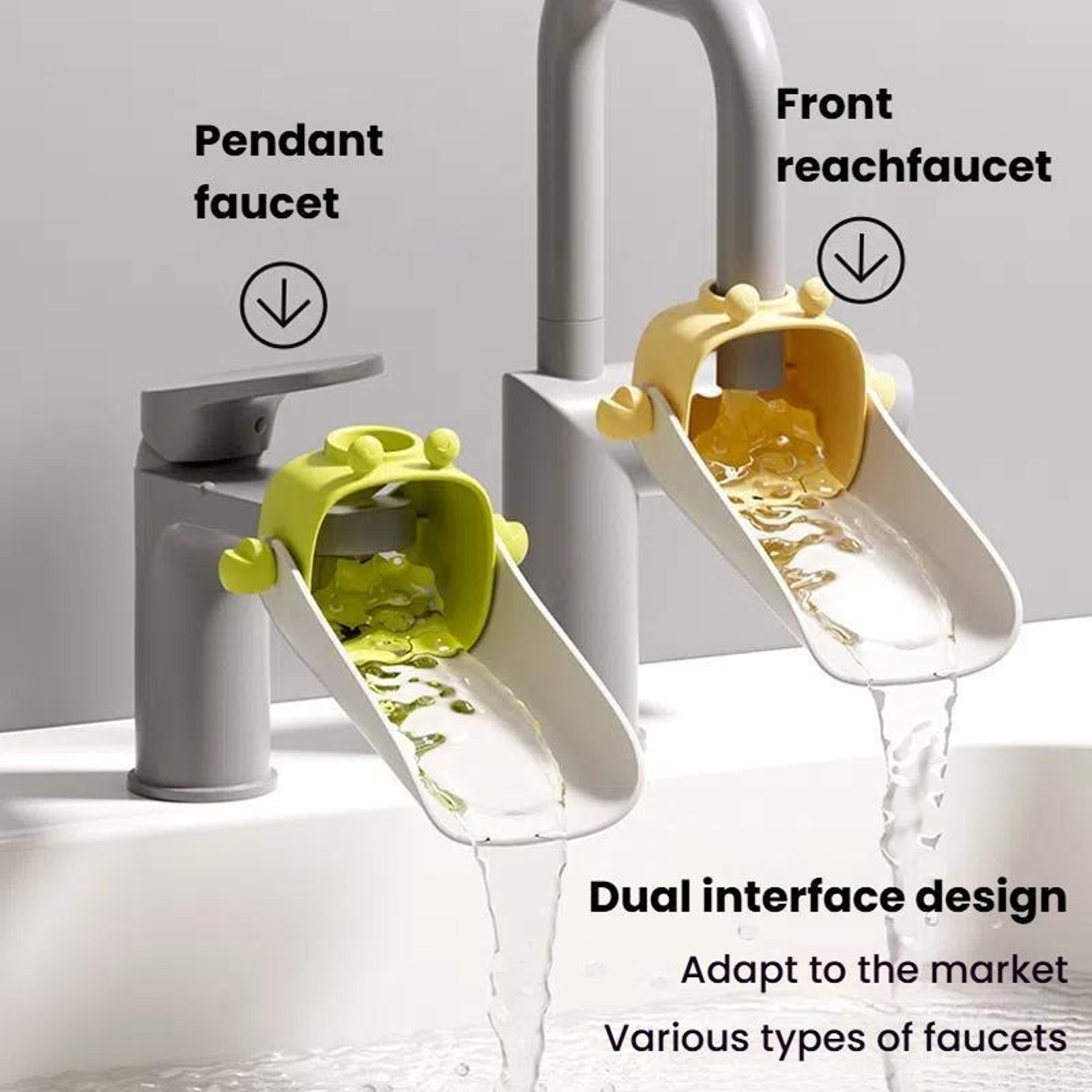 Kids Splash Free Silicone Faucet Extender For Toddlers  Children 7