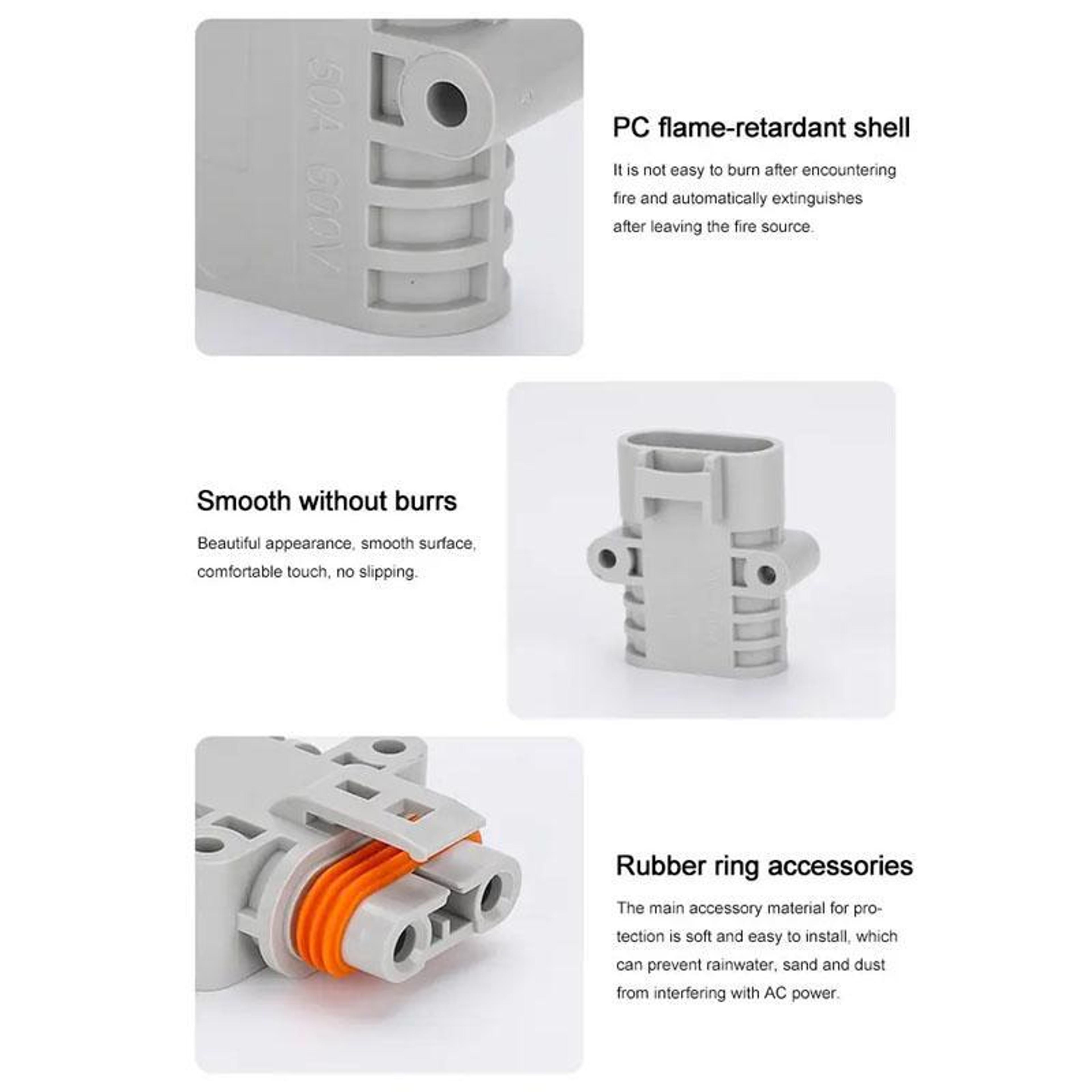 Anderson 50A Waterproof Automotive Power Connector For Air Conditioners 4
