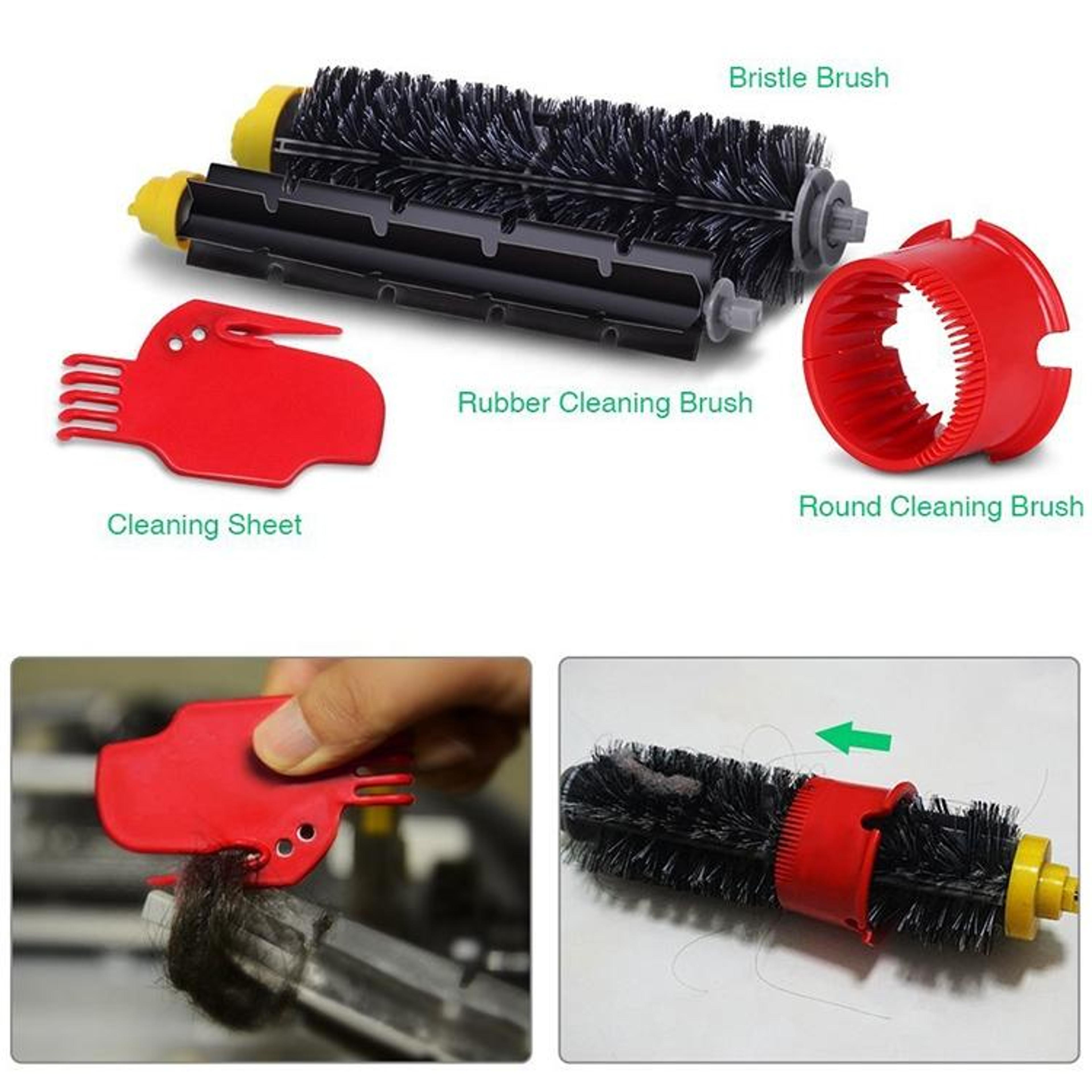 IRobot 500 Series Replacement Kit With Roller Brush Side Brush And HEPA Filter 5