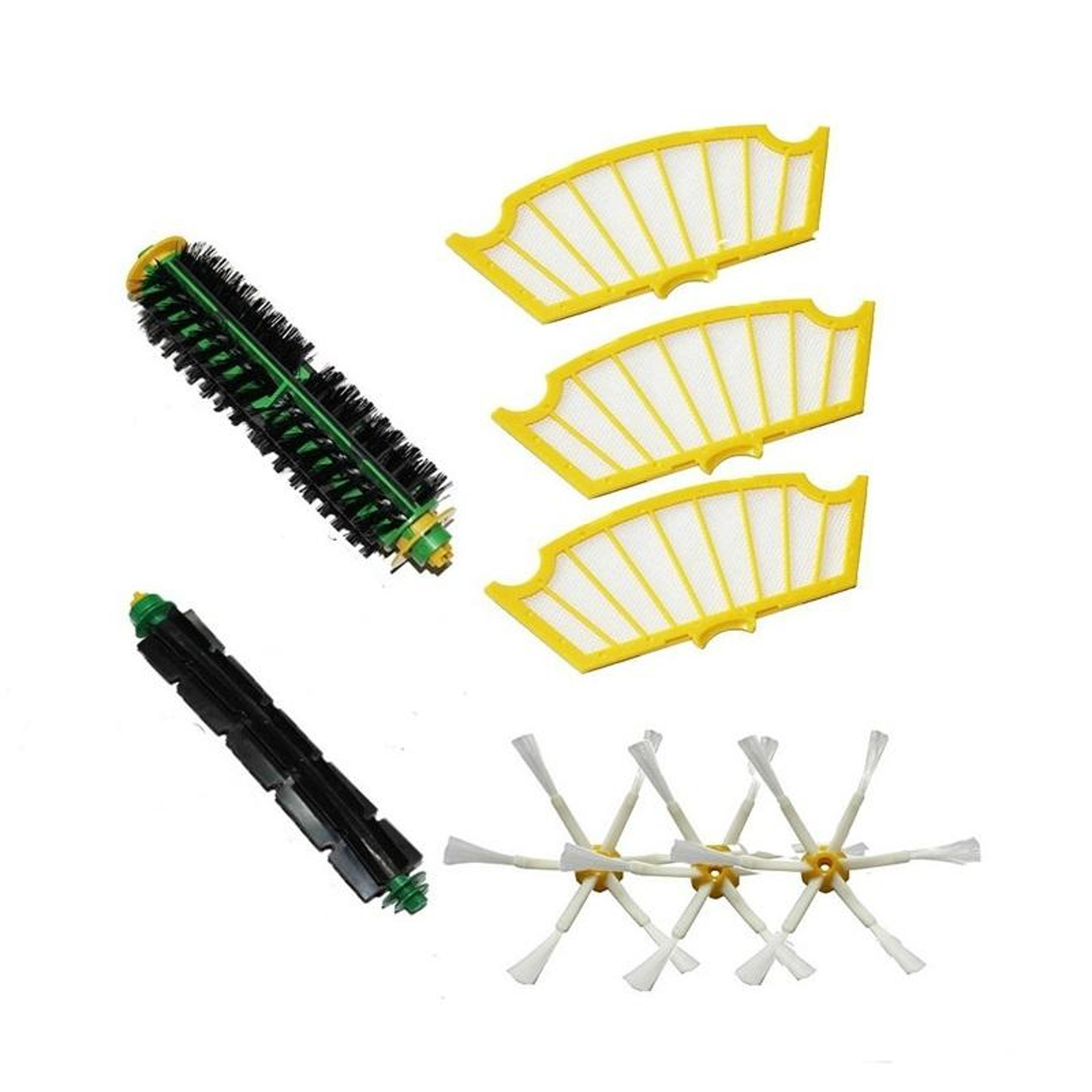 roomba 500 series replacement kit with brushes filters and side brushes for irobot vacuum