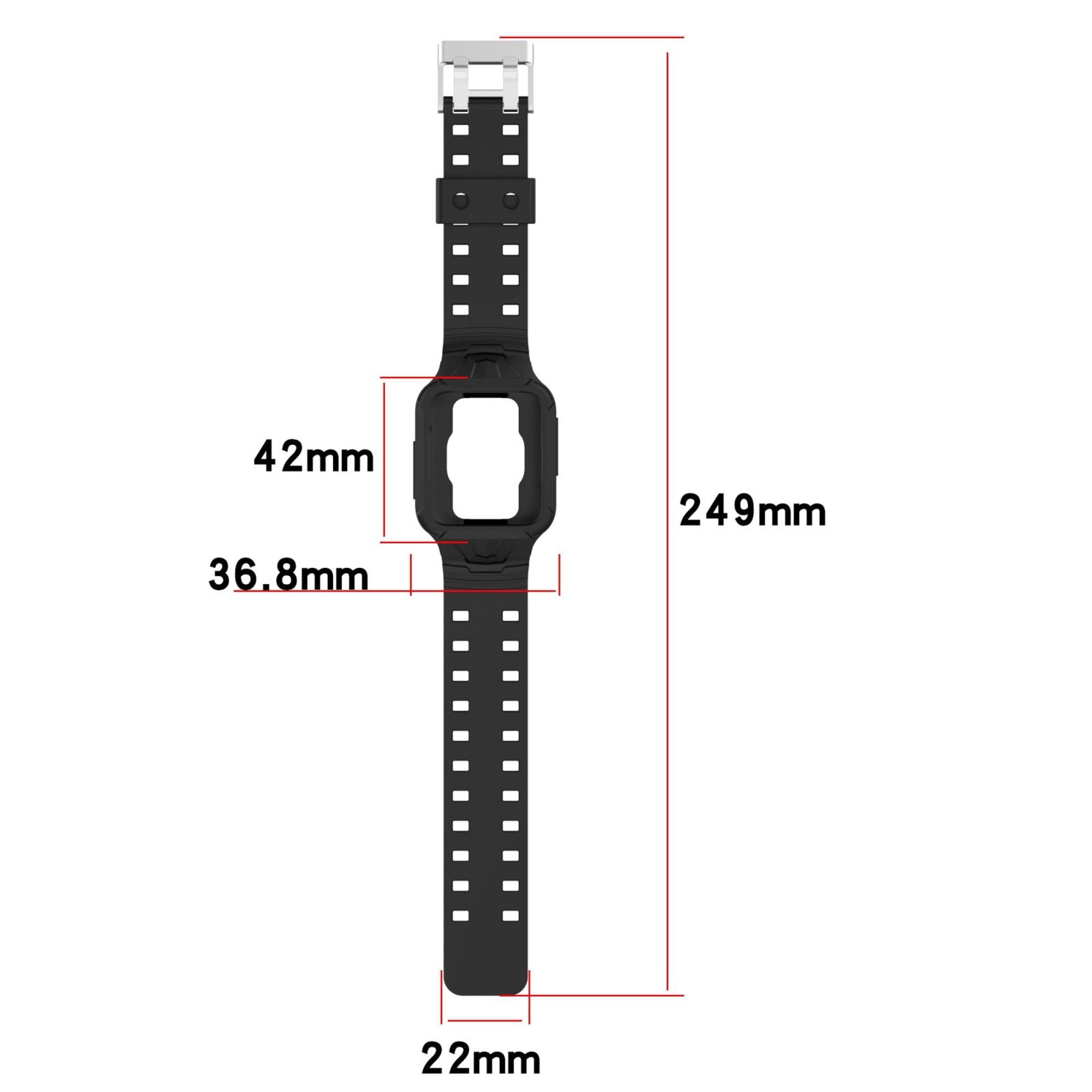 Silicone Replacement Watch Band For Xiaomi Poco Watch Soft Comfortable Adjustable Strap 9