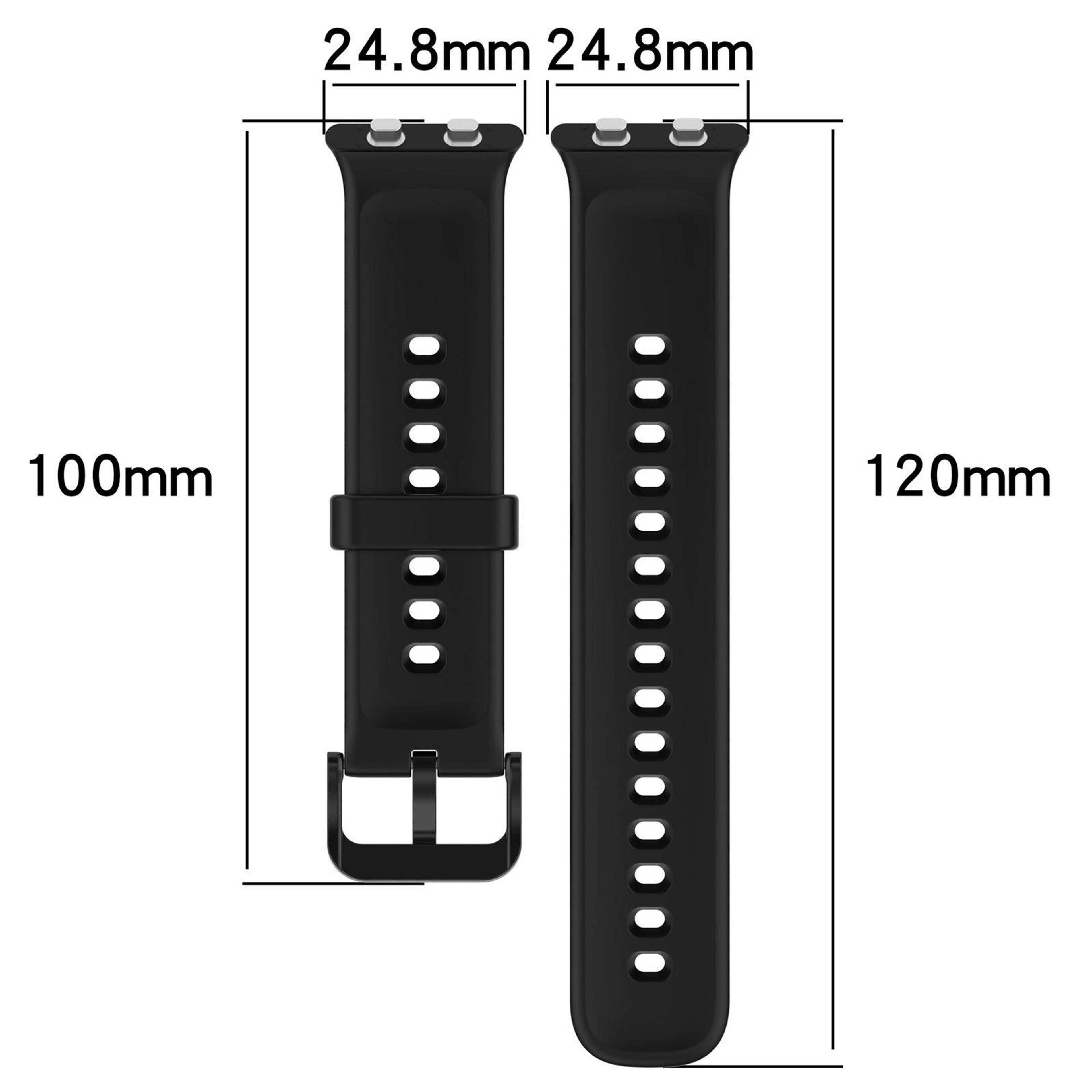 For OPPO Watch 3 Silicone Watch Band Soft Adjustable Replacement Watch Strap 7