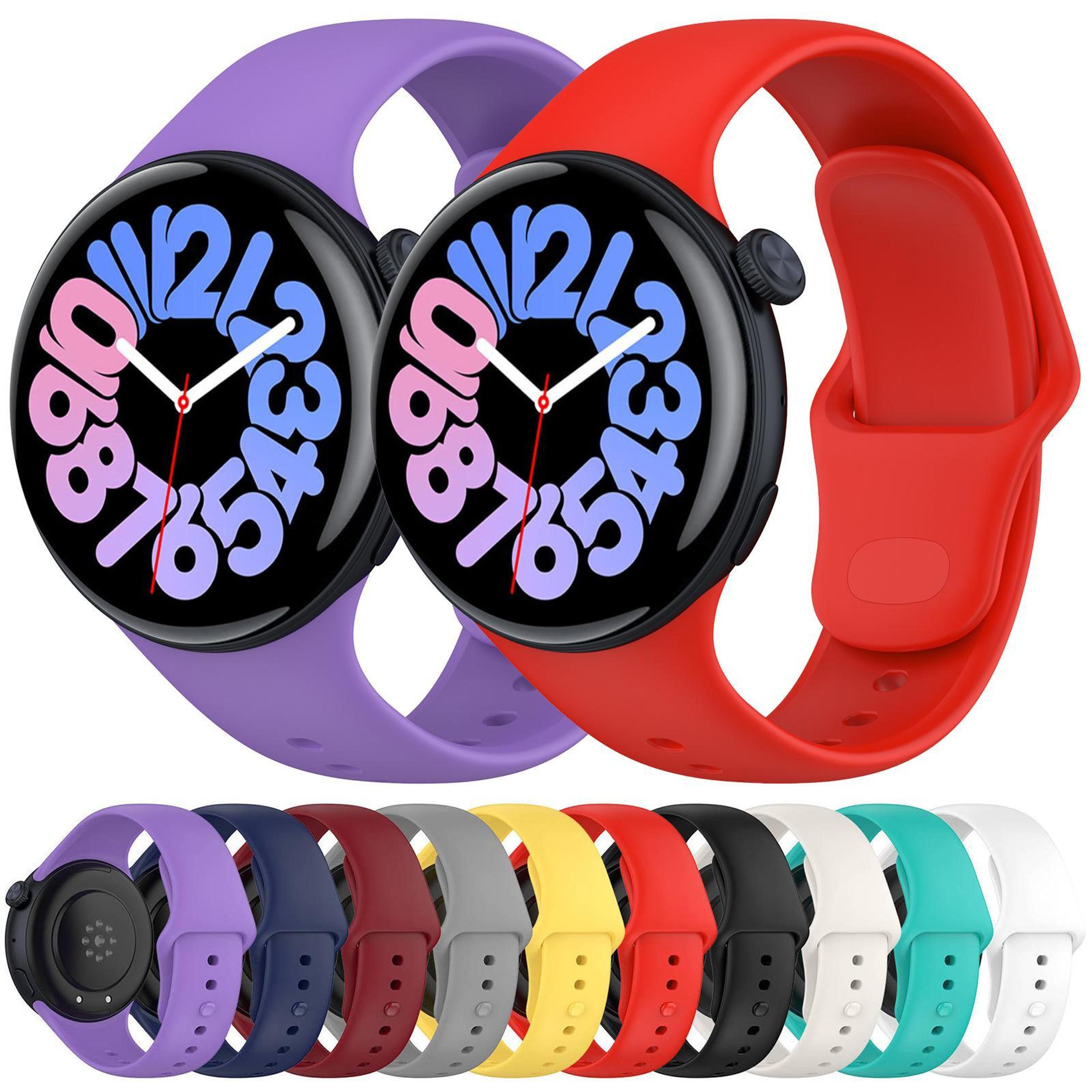 Vivo Watch 3 Silicone Watch Strap Adjustable Replacement Watch Band Soft Sport Wristband 3