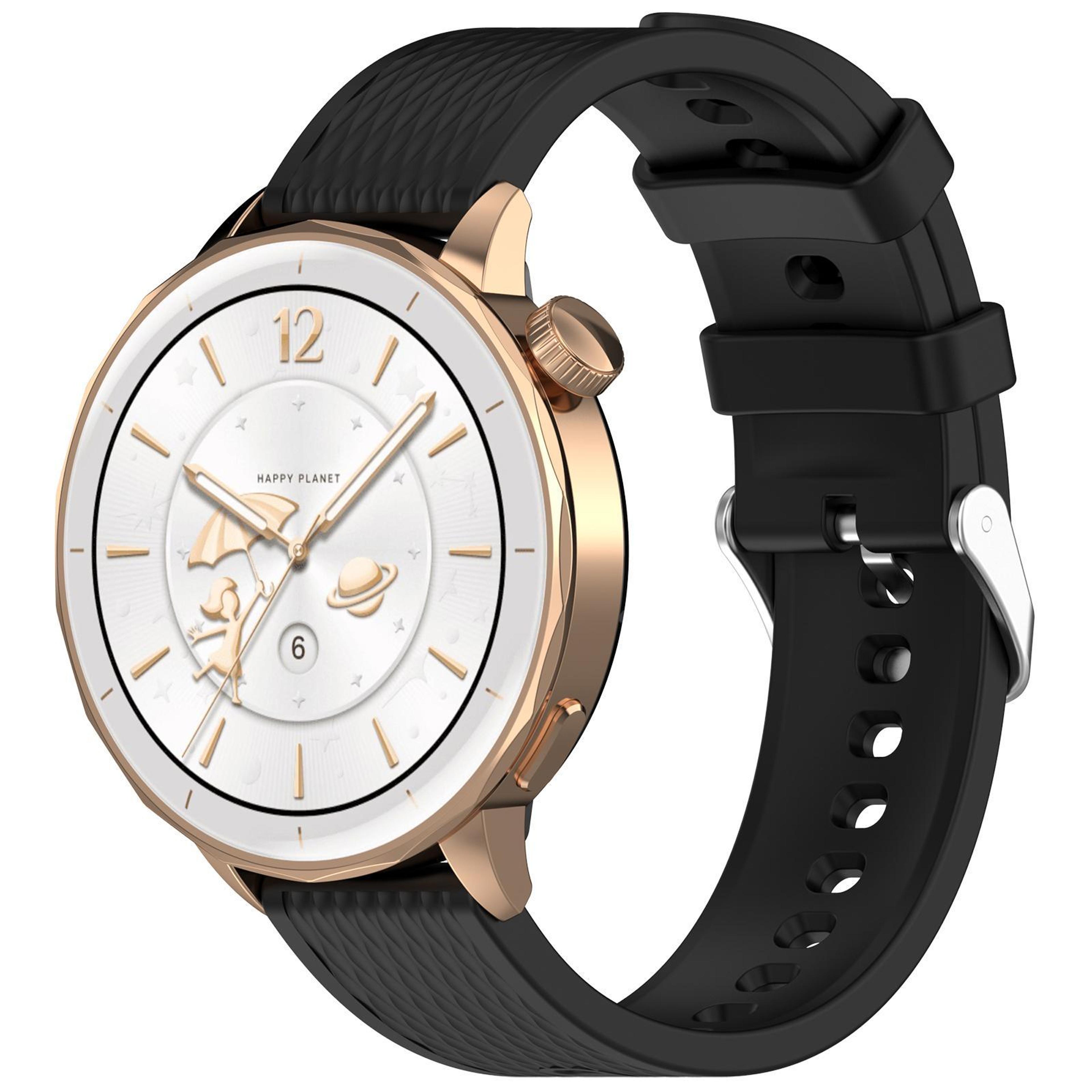 Rhombic Texture Silicone Watch Band For OnePlus Watch 3 43mm Band With Quick Release Buckle 11