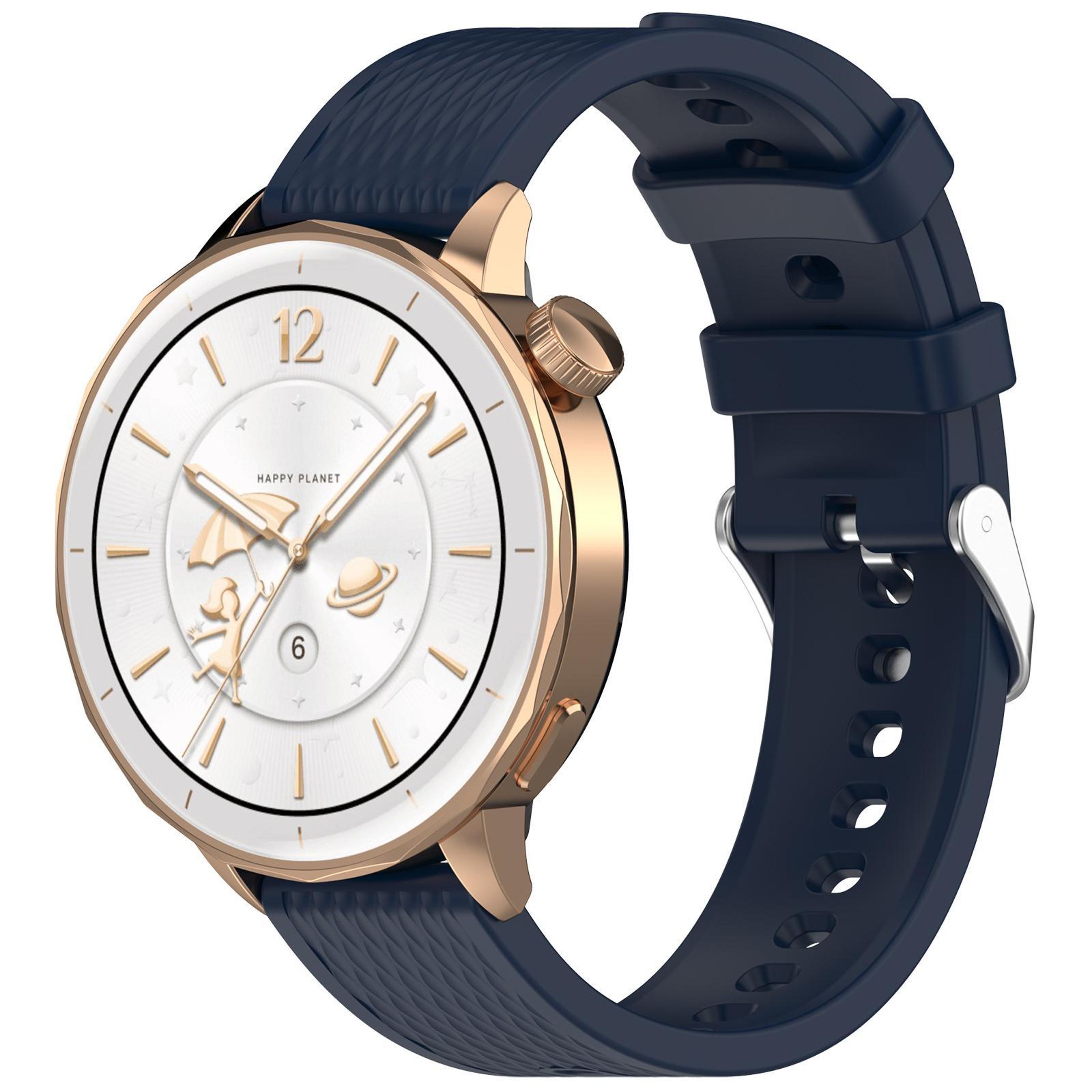Rhombic Texture Silicone Watch Band For OnePlus Watch 3 43mm Band With Quick Release Buckle 15