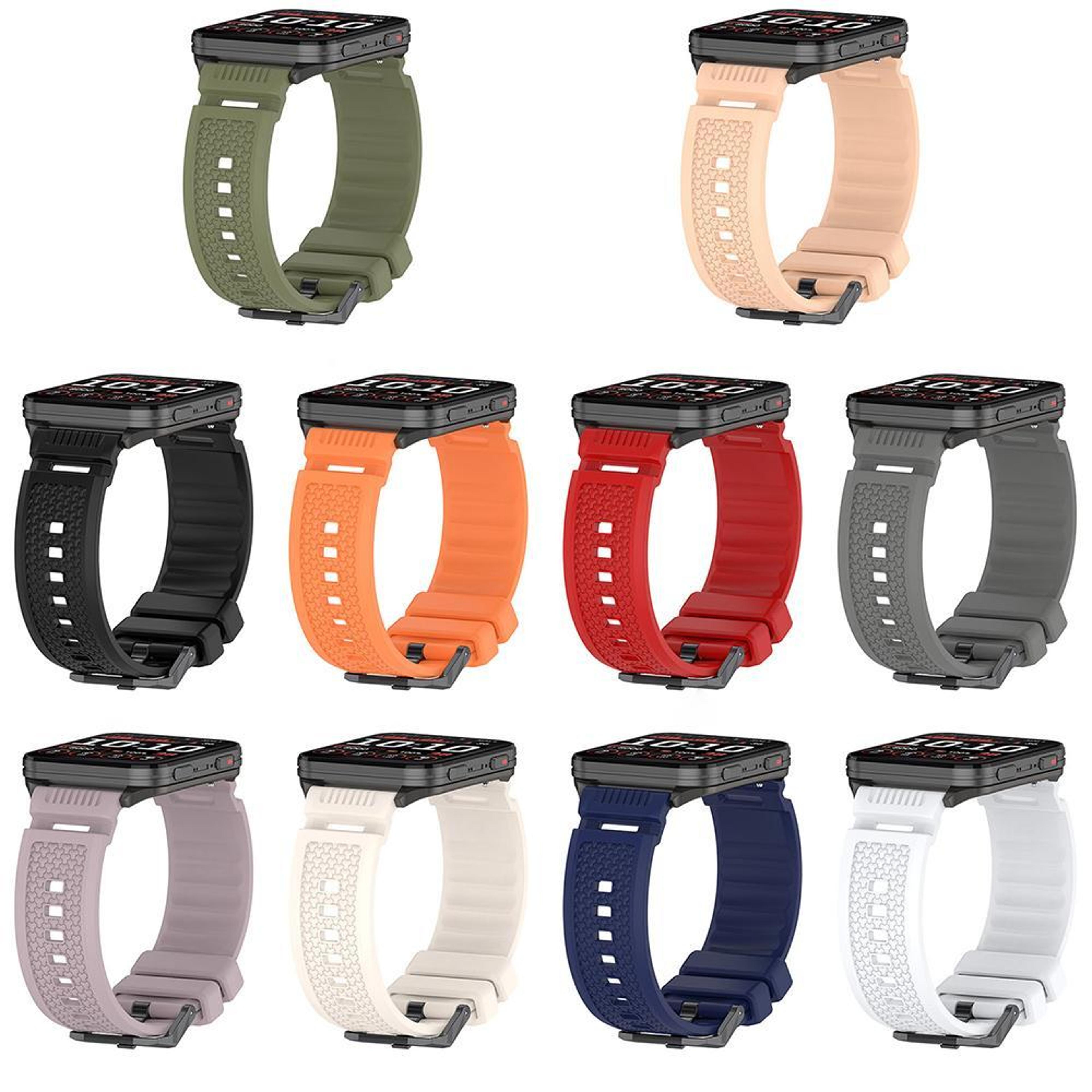 Garmin Venu X1 Band Soft Silicone Watch Band Adjustable Replacement Watch Strap 6