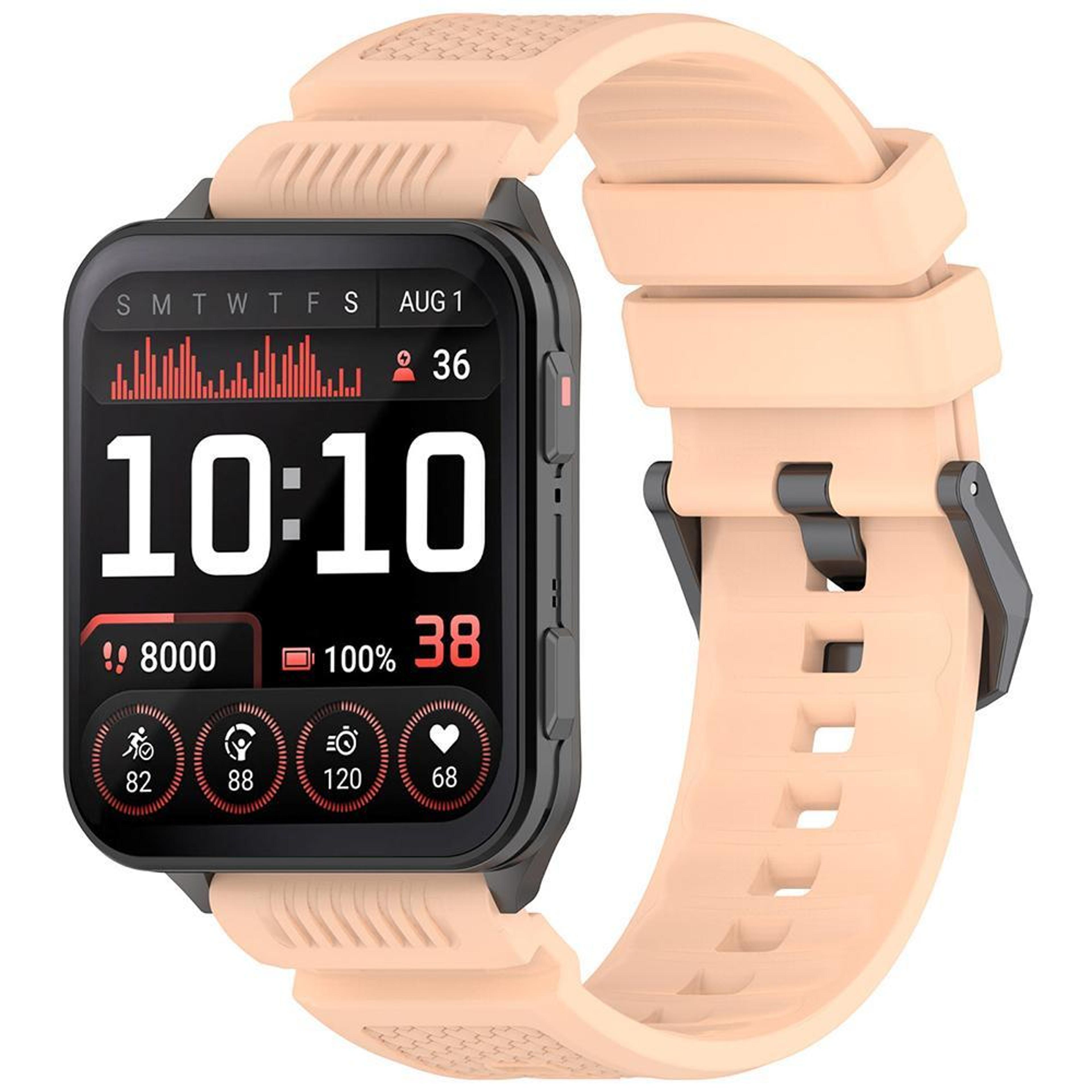 Garmin Venu X1 Band Soft Silicone Watch Band Adjustable Replacement Watch Strap 13