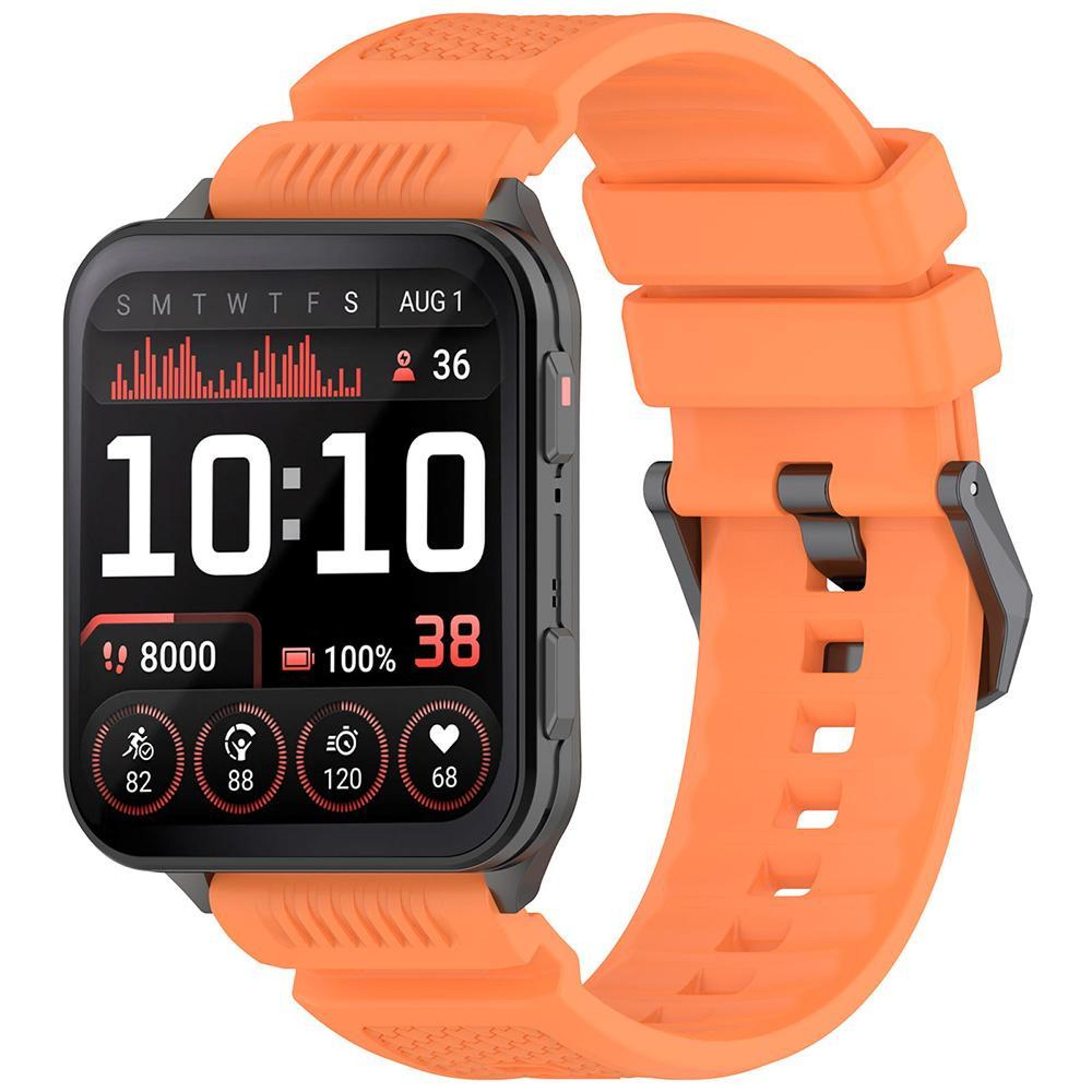 Garmin Venu X1 Band Soft Silicone Watch Band Adjustable Replacement Watch Strap 11