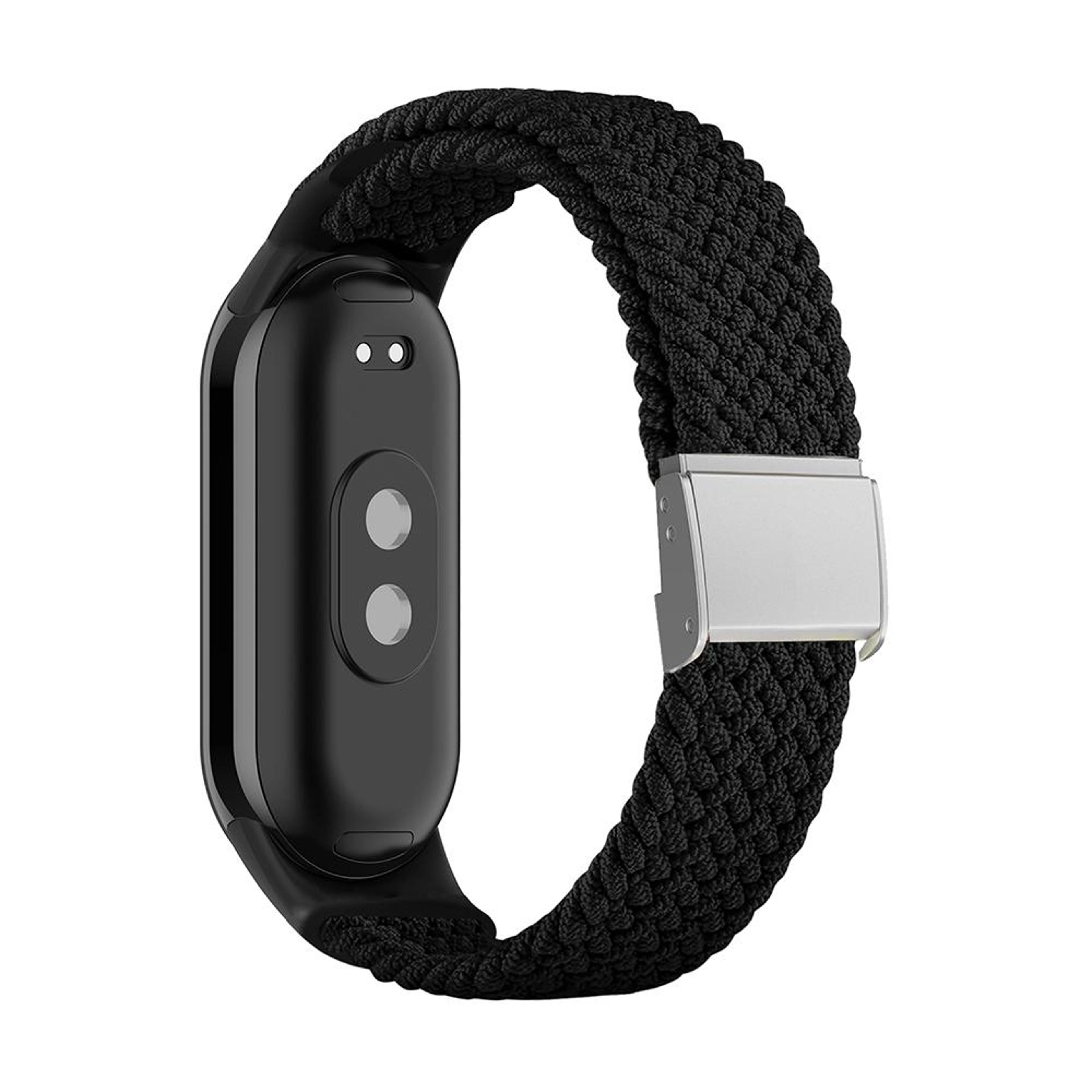 Xiaomi Mi Band 8 Nylon Watch Band Adjustable Braided Watch Strap With Steel Buckle 6