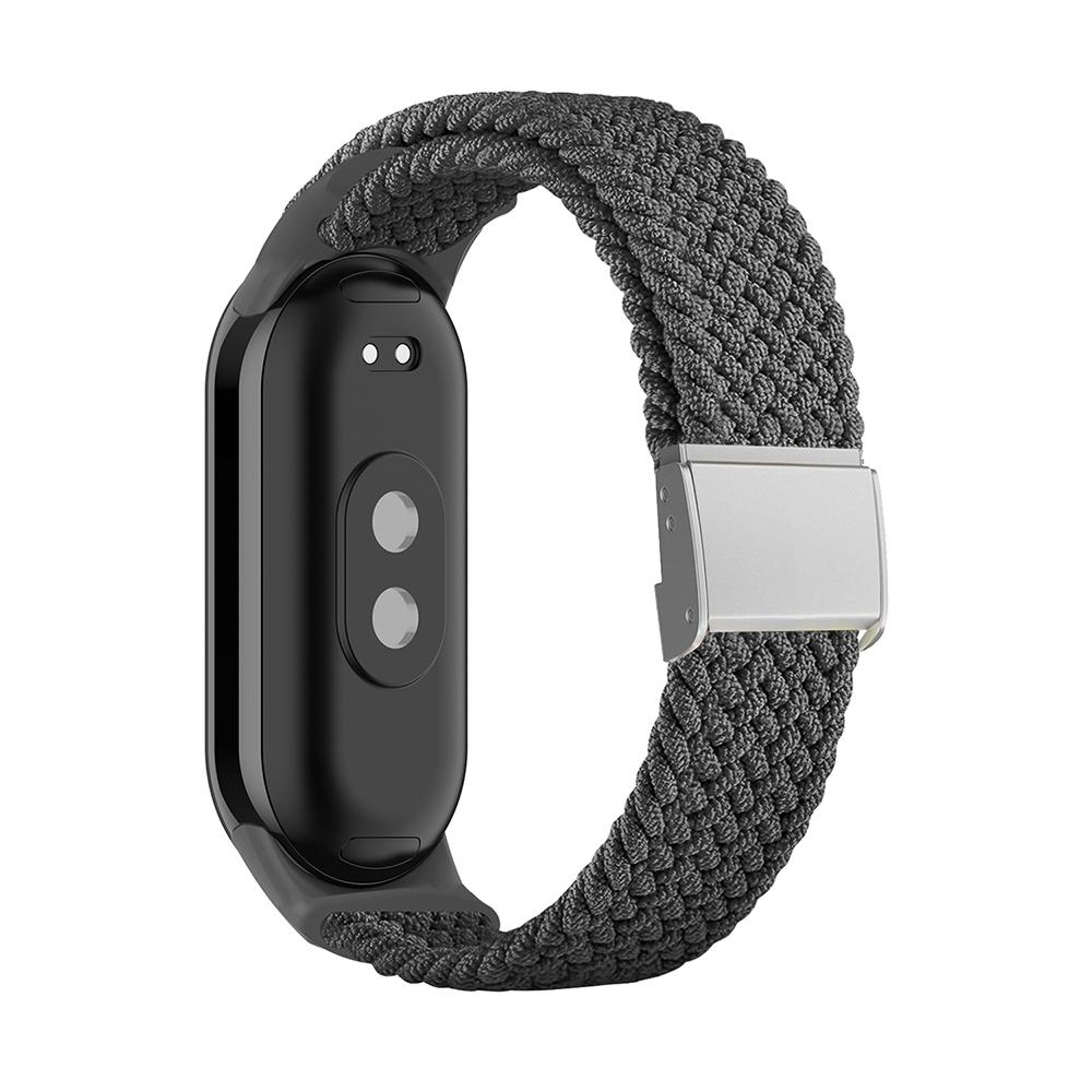 Xiaomi Mi Band 8 Nylon Watch Band Adjustable Braided Watch Strap With Steel Buckle 11