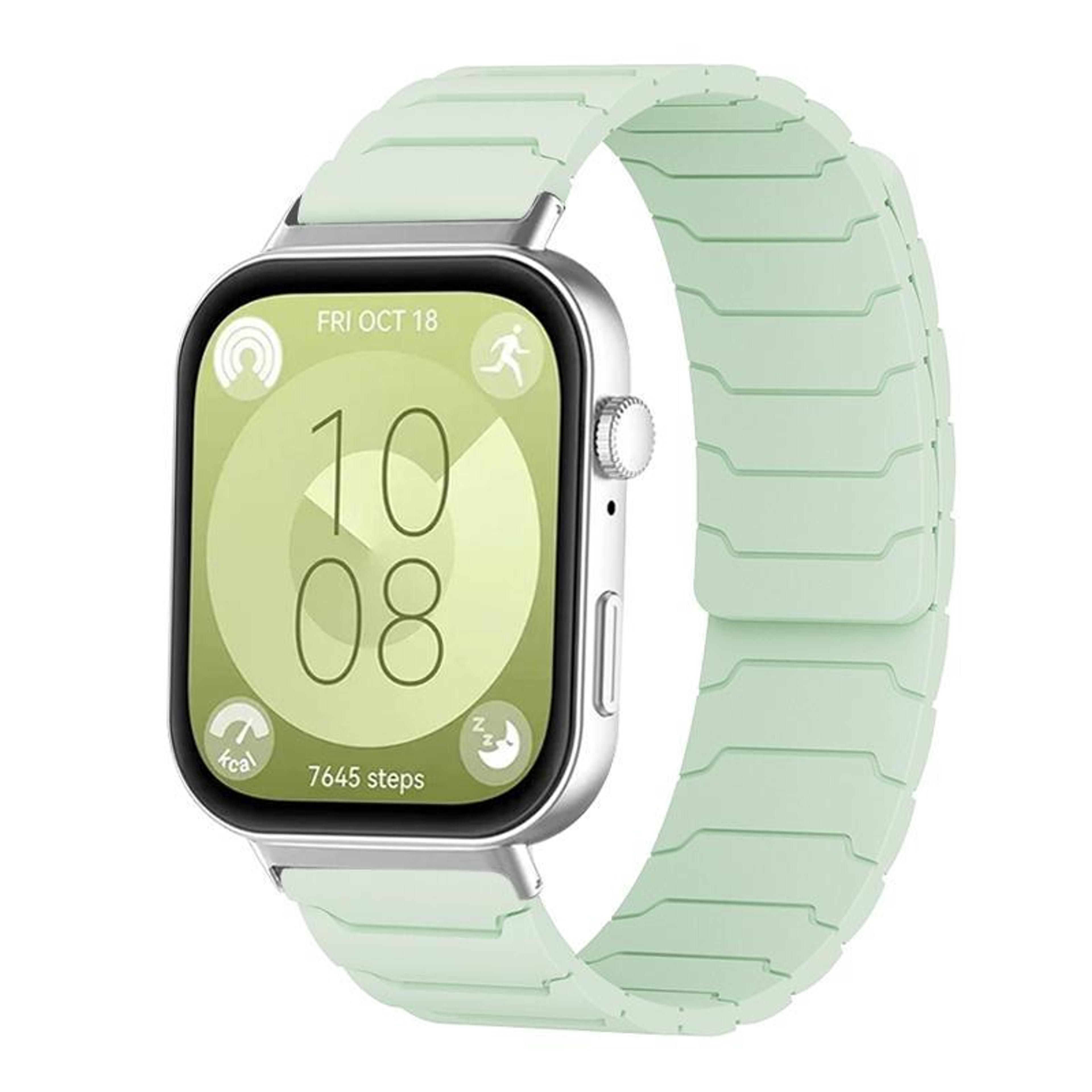 Magnetic Silicone Huawei Watch Fit 4 Band For Huawei Watch Fit 4 Pro Fit 3 Adjustable Replacement S 7