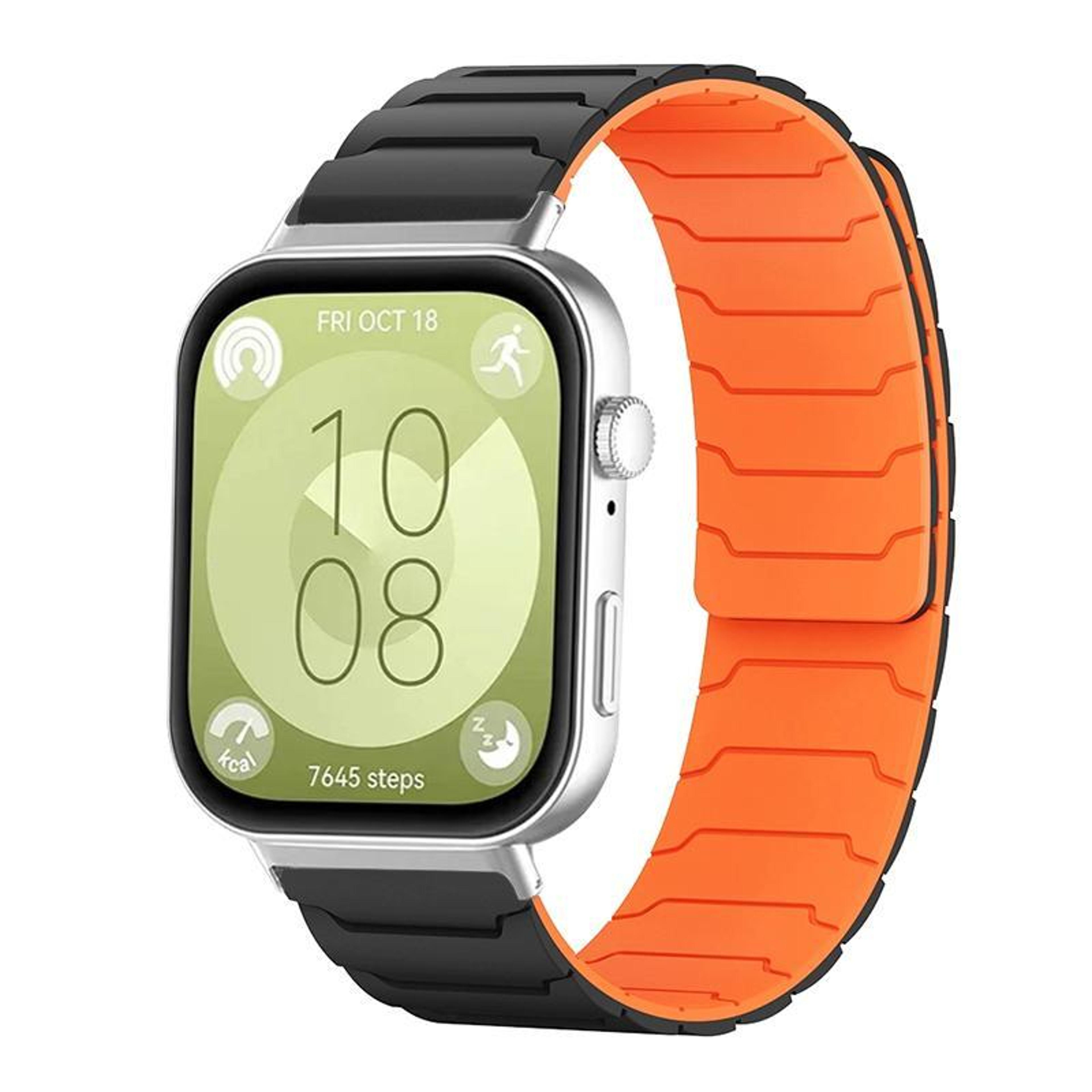 Magnetic Silicone Huawei Watch Fit 4 Band For Huawei Watch Fit 4 Pro Fit 3 Adjustable Replacement S 11