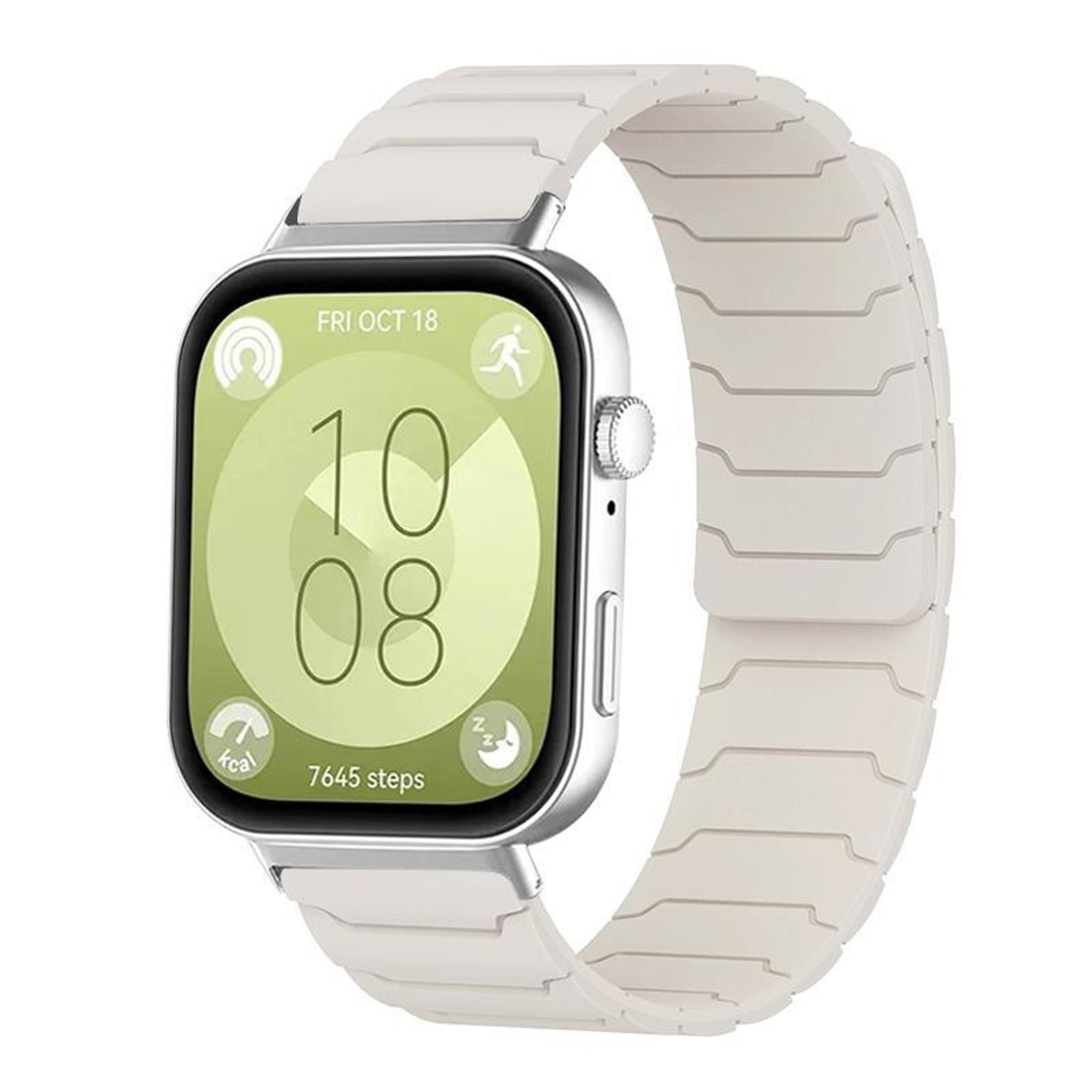Magnetic Silicone Huawei Watch Fit 4 Band For Huawei Watch Fit 4 Pro Fit 3 Adjustable Replacement S 17