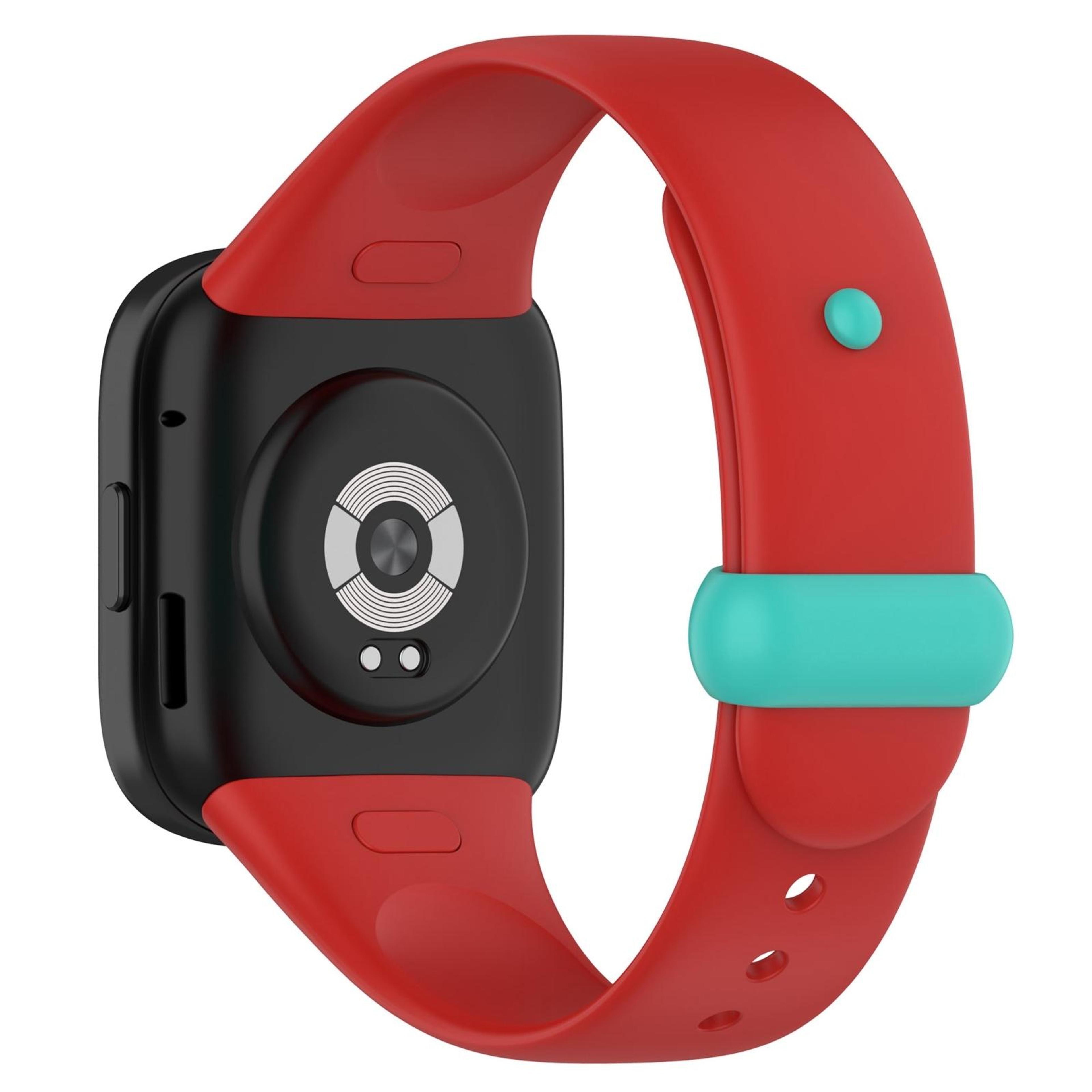 Redmi Watch 3 Silicone Watch Strap Soft Adjustable Replacement Watch Band 1