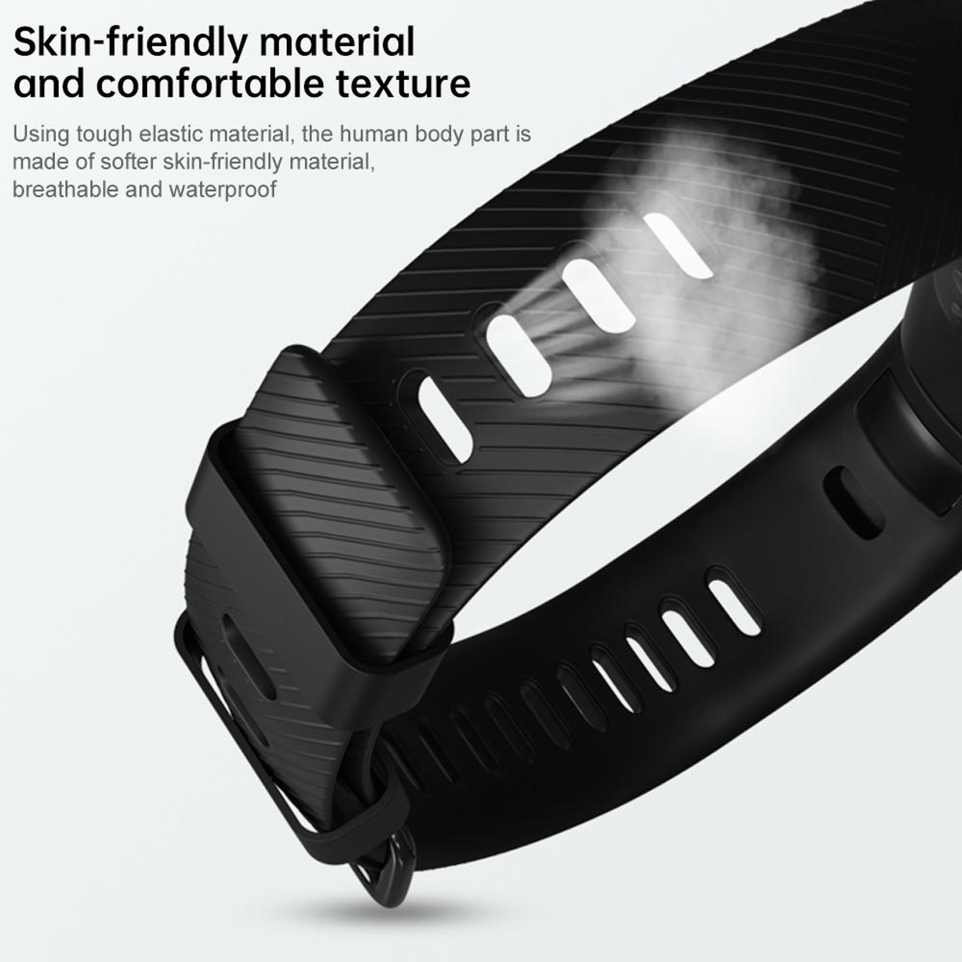 Huawei Honor Band 4 Band 5 Silicone Watch Band Soft Smart Watch Strap Replacement 4
