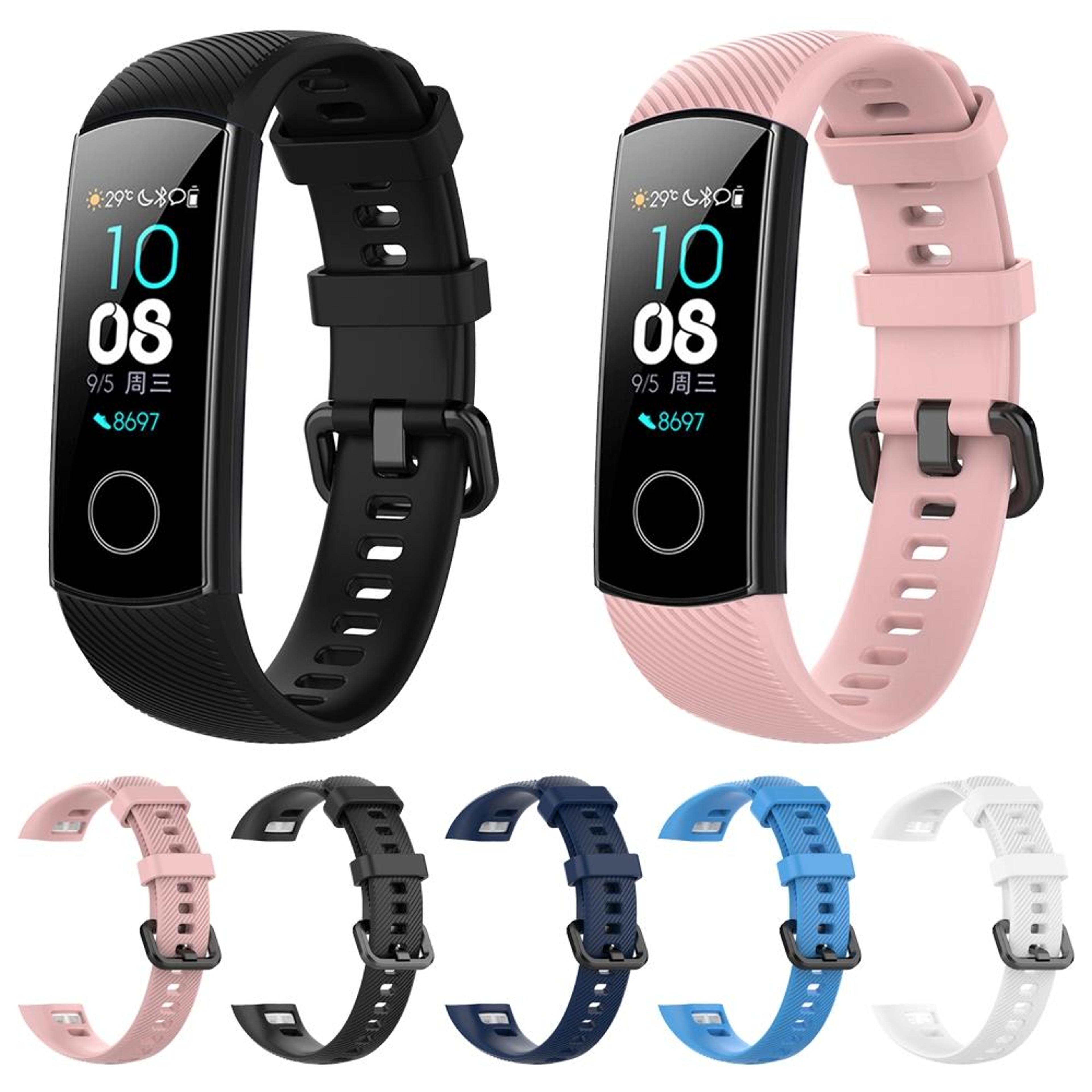 Huawei Honor Band 4 Band 5 Silicone Watch Band Soft Smart Watch Strap Replacement 8