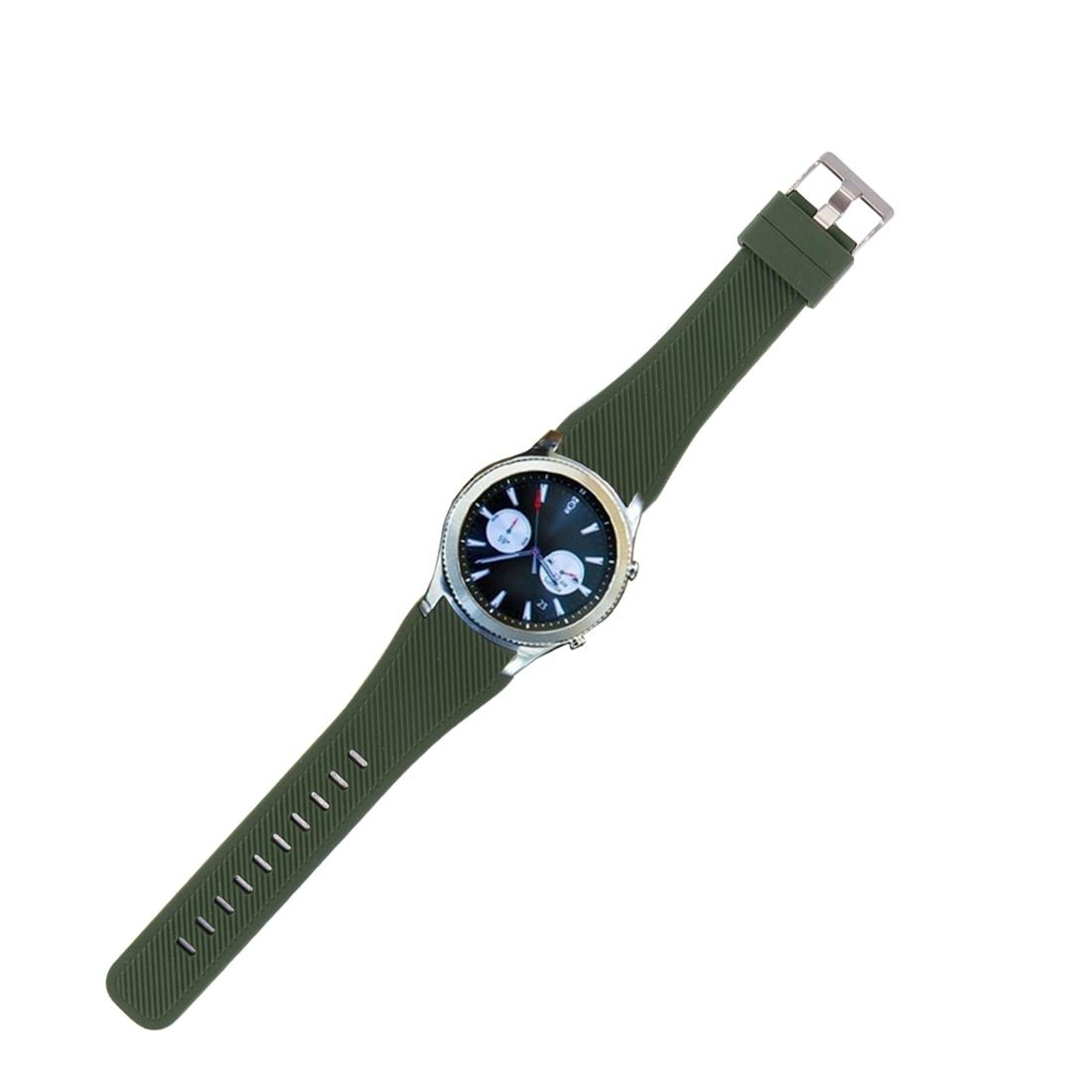 Samsung Gear S3 Classic Silicone Watch Band Soft Replacement Smartwatch Strap 2