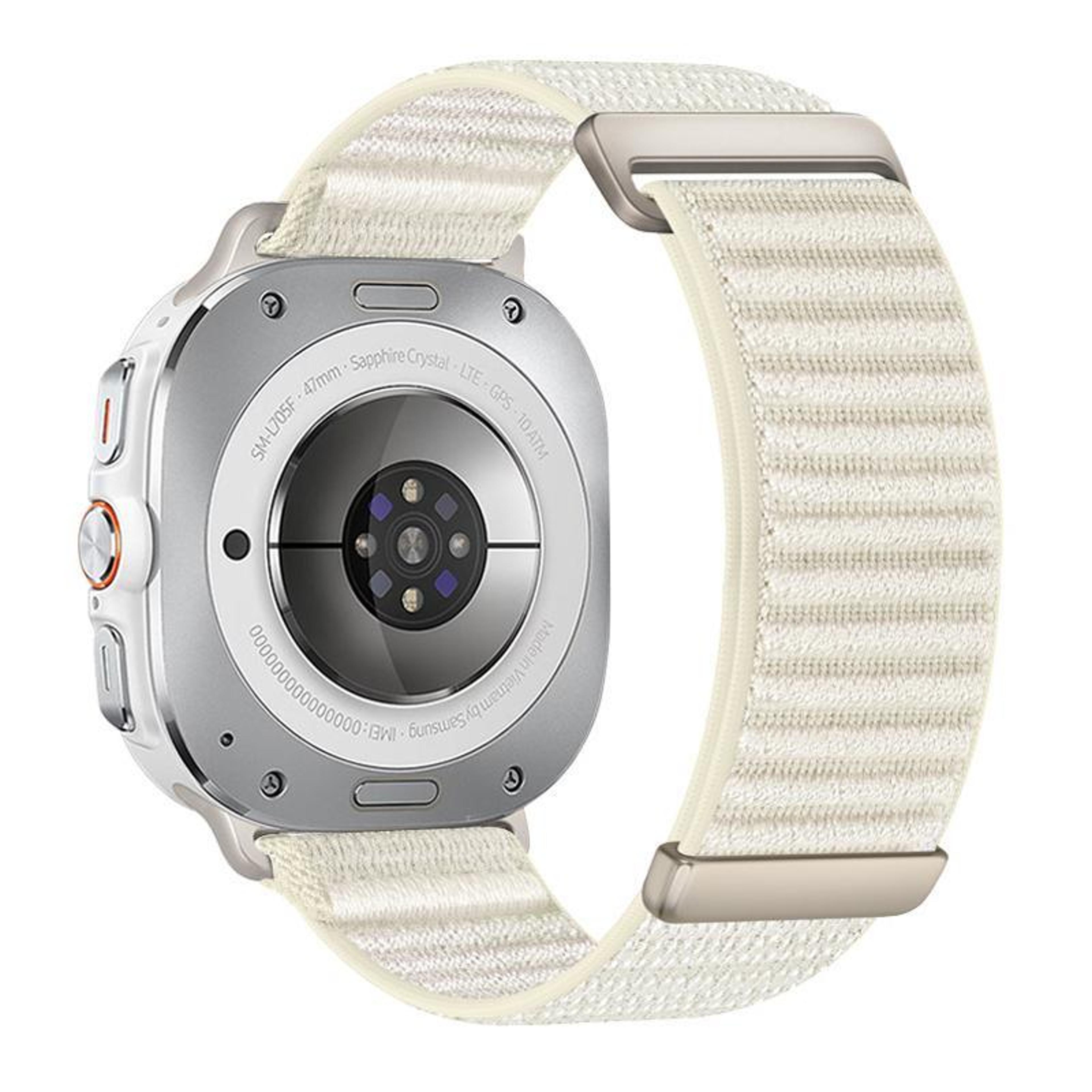 XDfind Samsung Galaxy Watch Ultra Band Adjustable Nylon Watch Band With Mountain Pattern 9