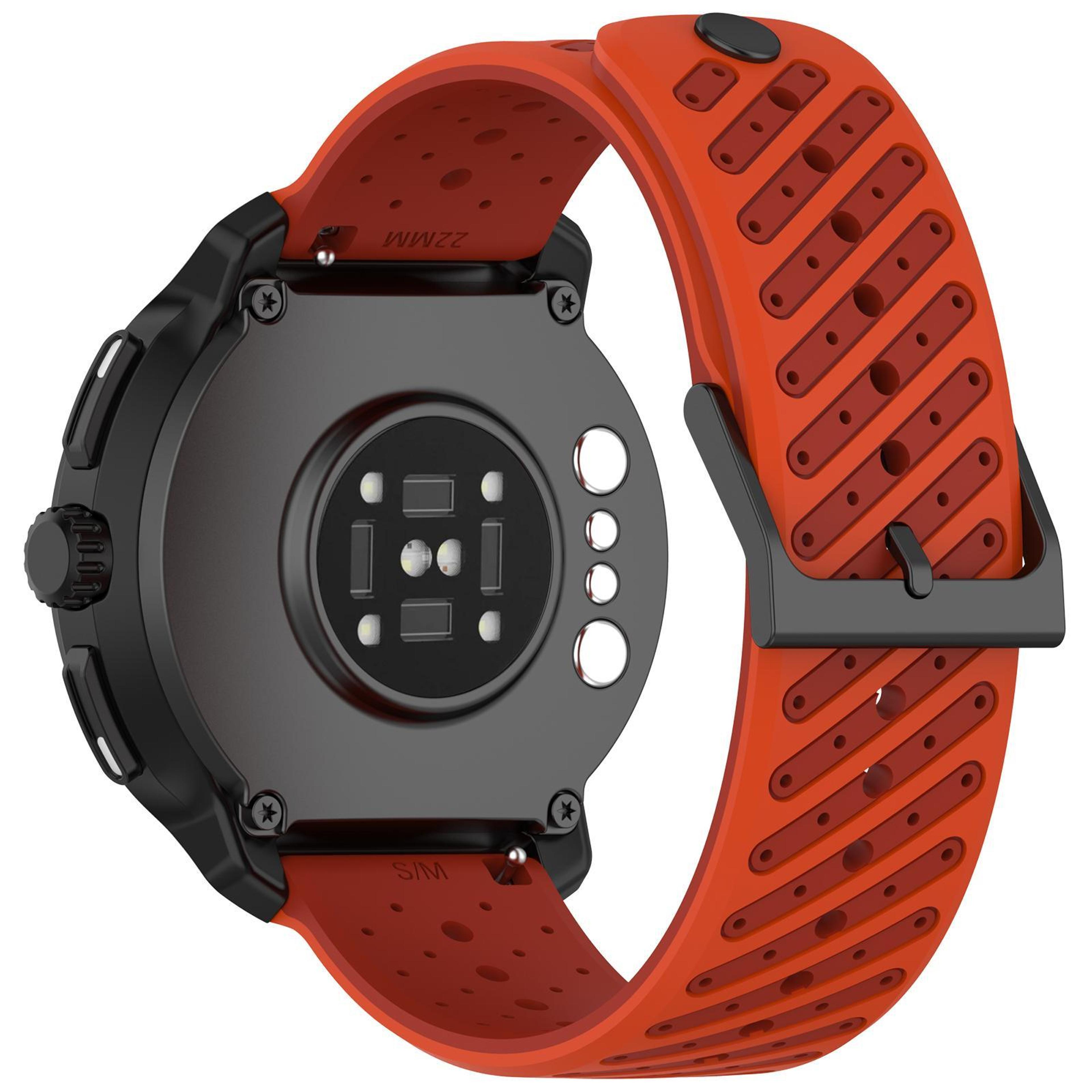 Suunto Race 2 Silicone Watch Strap Breathable Twill Texture Replacement Band 2