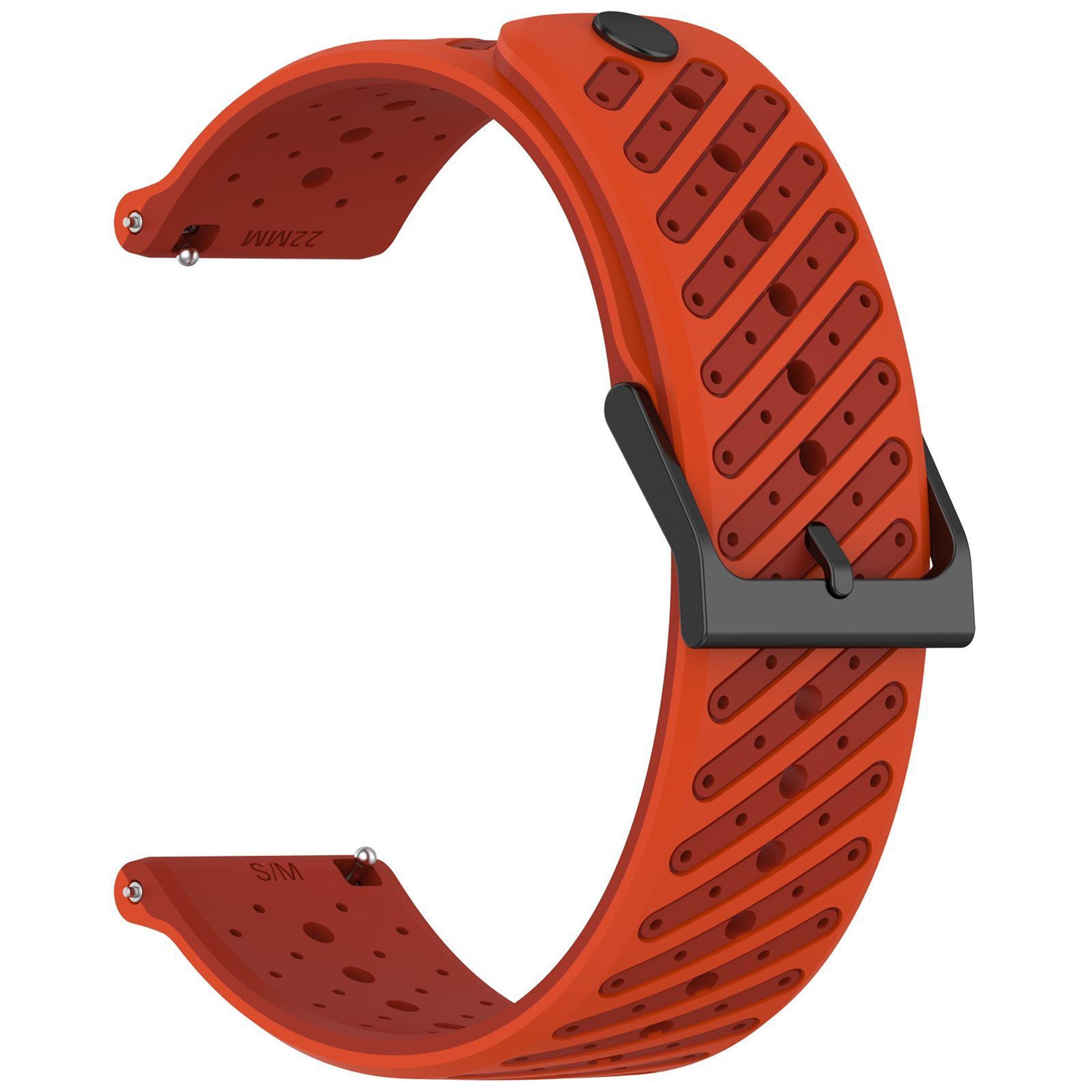 Suunto Race 2 Silicone Watch Strap Breathable Twill Texture Replacement Band 3