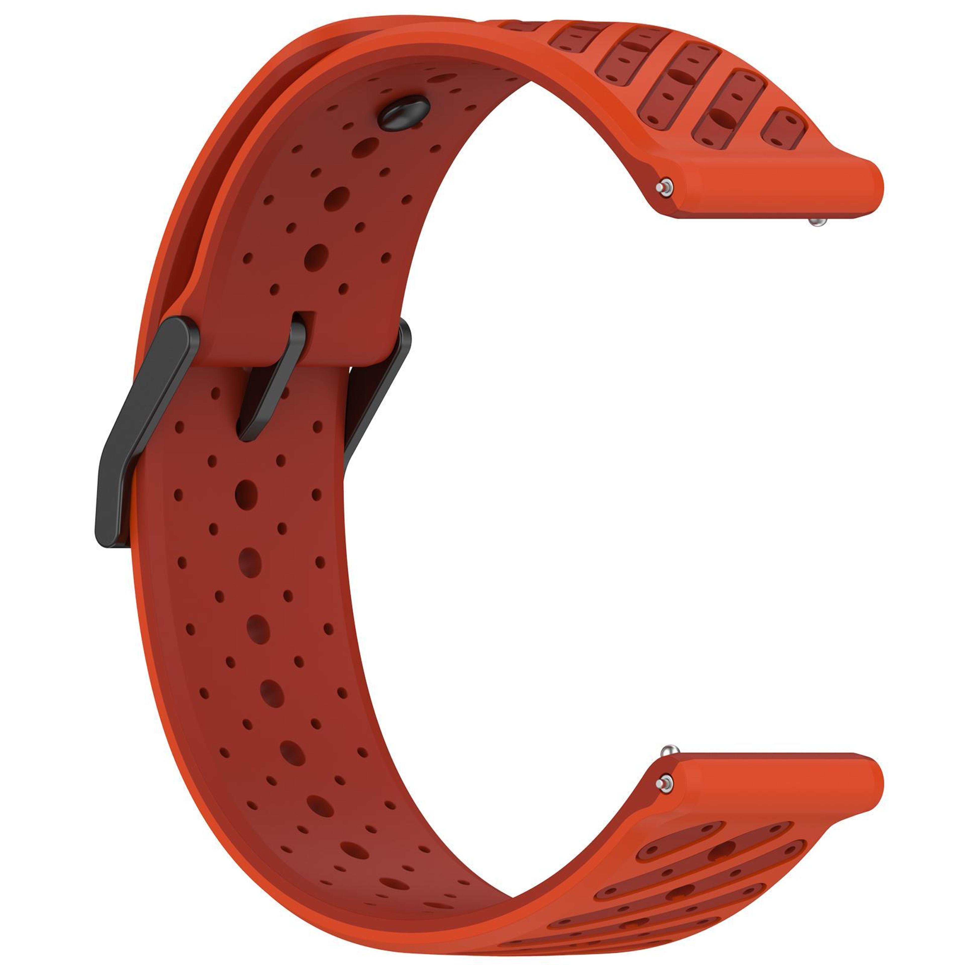 Suunto Race 2 Silicone Watch Strap Breathable Twill Texture Replacement Band 4