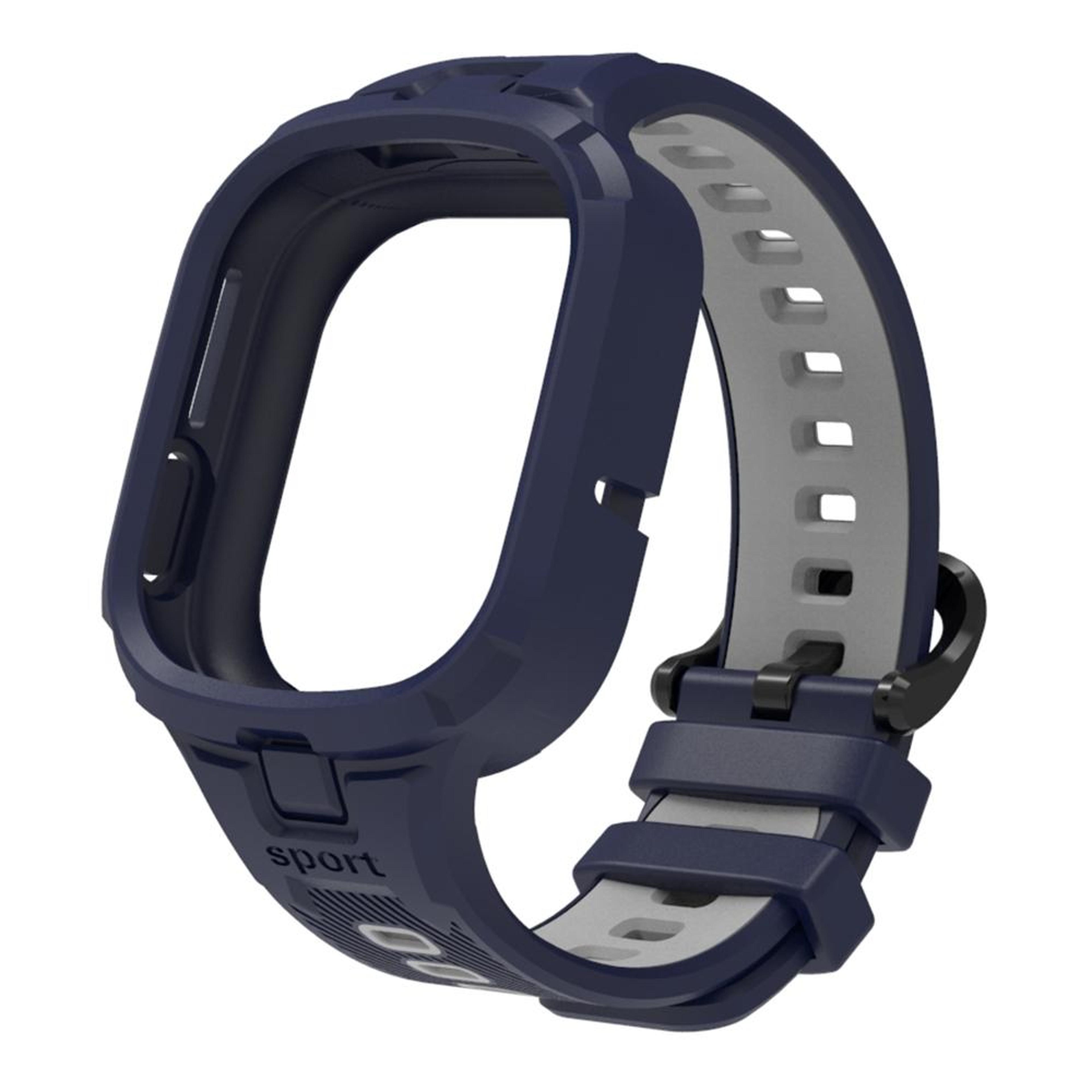 Honor Watch 4 TPU Watch Band Soft Adjustable Replacement Strap Two Tone Sport Wristband 8