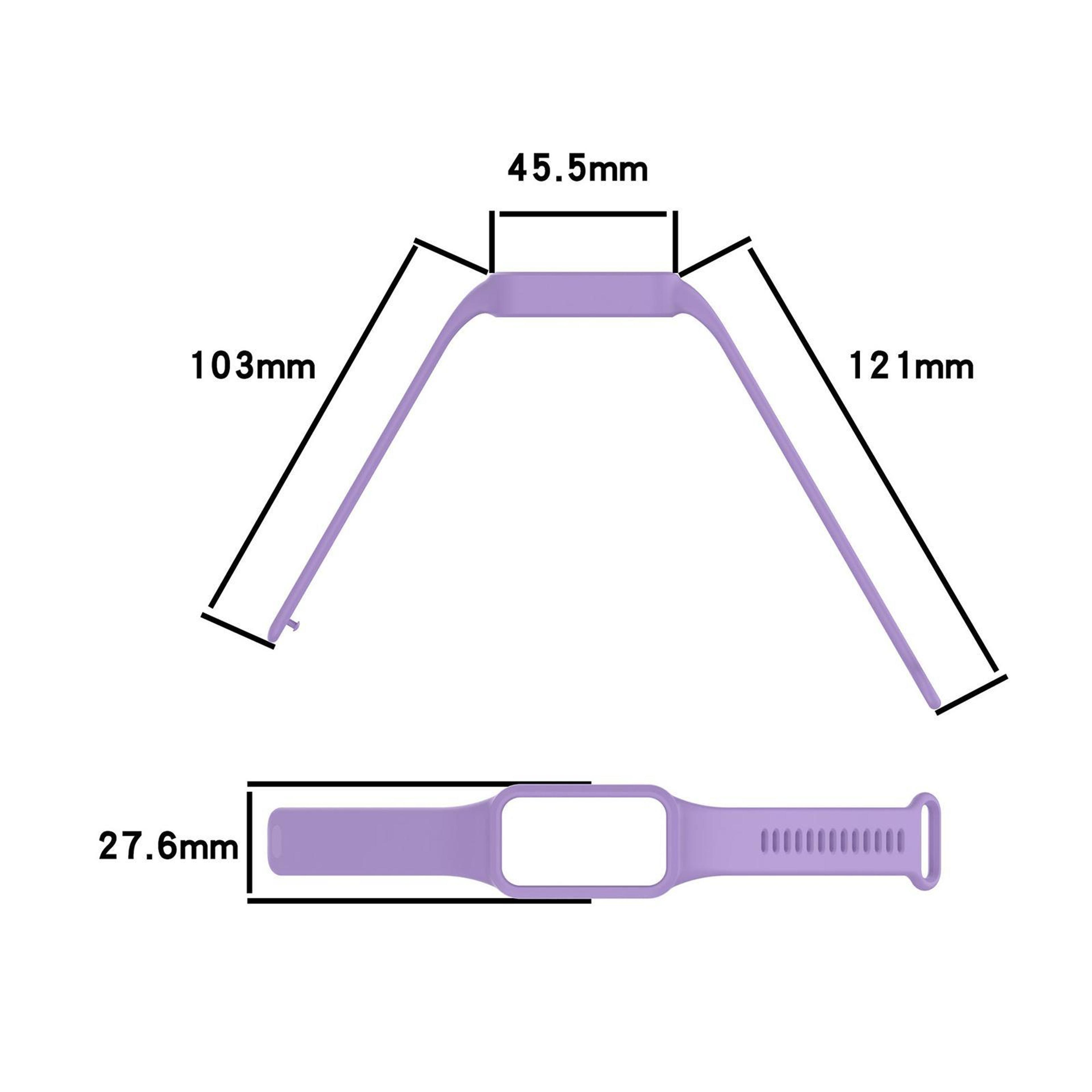 Xiaomi Smart Band 9 Active Silicone Watch Band Replacement Strap For Redmi Band 3 11
