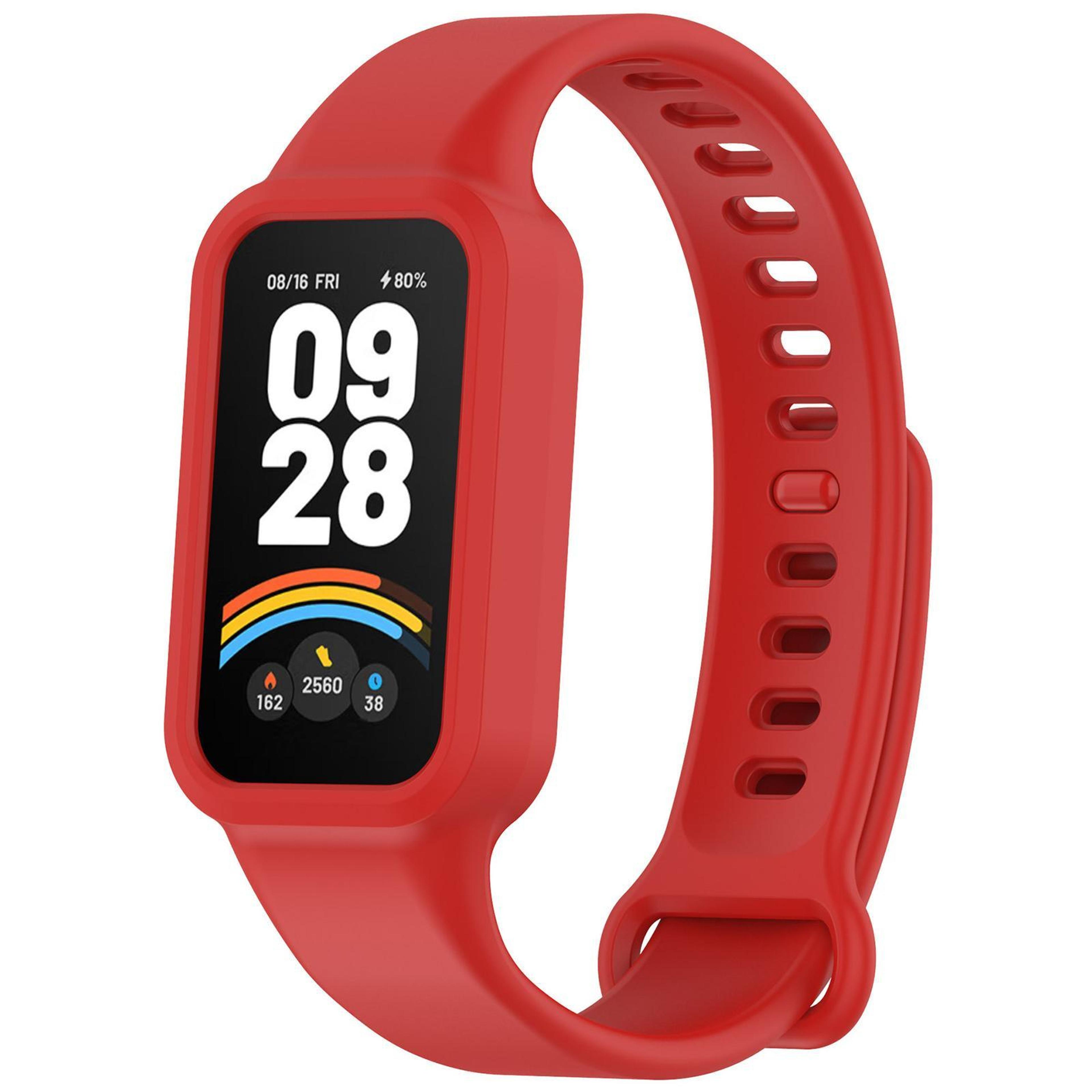 Xiaomi Smart Band 9 Active Silicone Watch Band Replacement Strap For Redmi Band 3 2