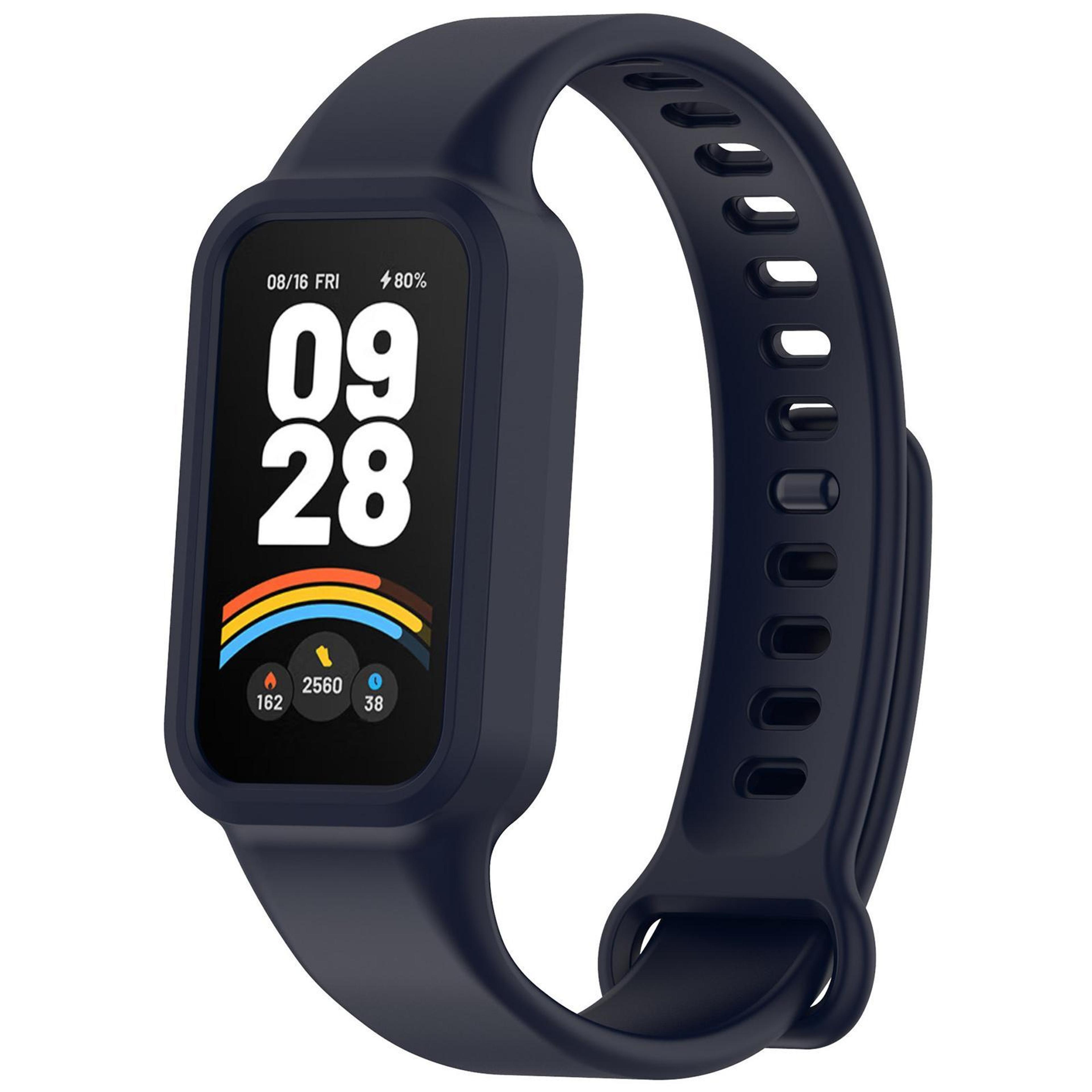 Xiaomi Smart Band 9 Active Silicone Watch Band Replacement Strap For Redmi Band 3 7
