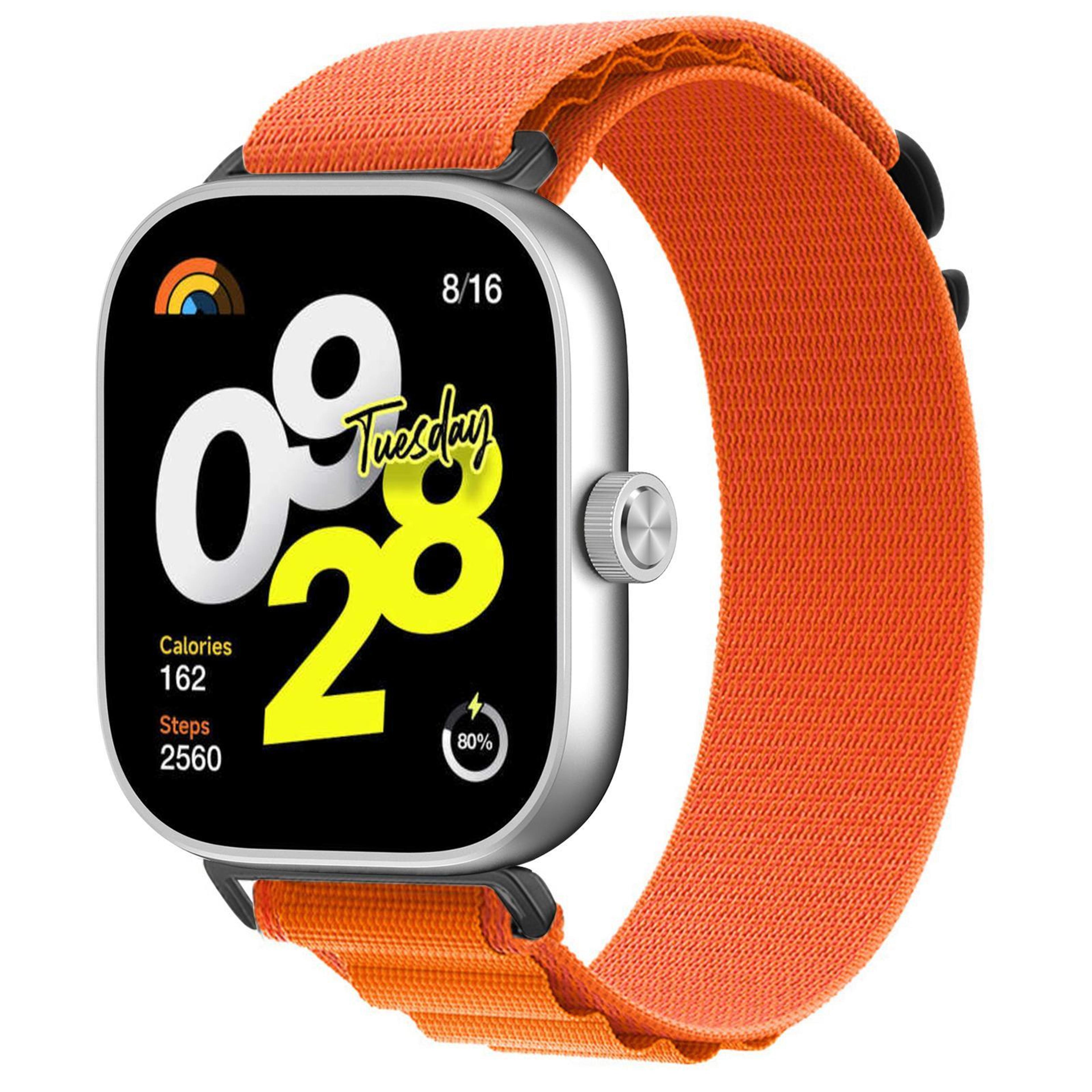Alpine Xiaomi Band 10 Pro Watch Band Adjustable Nylon Loop Watch Band For Redmi Watch 6 And 5 4