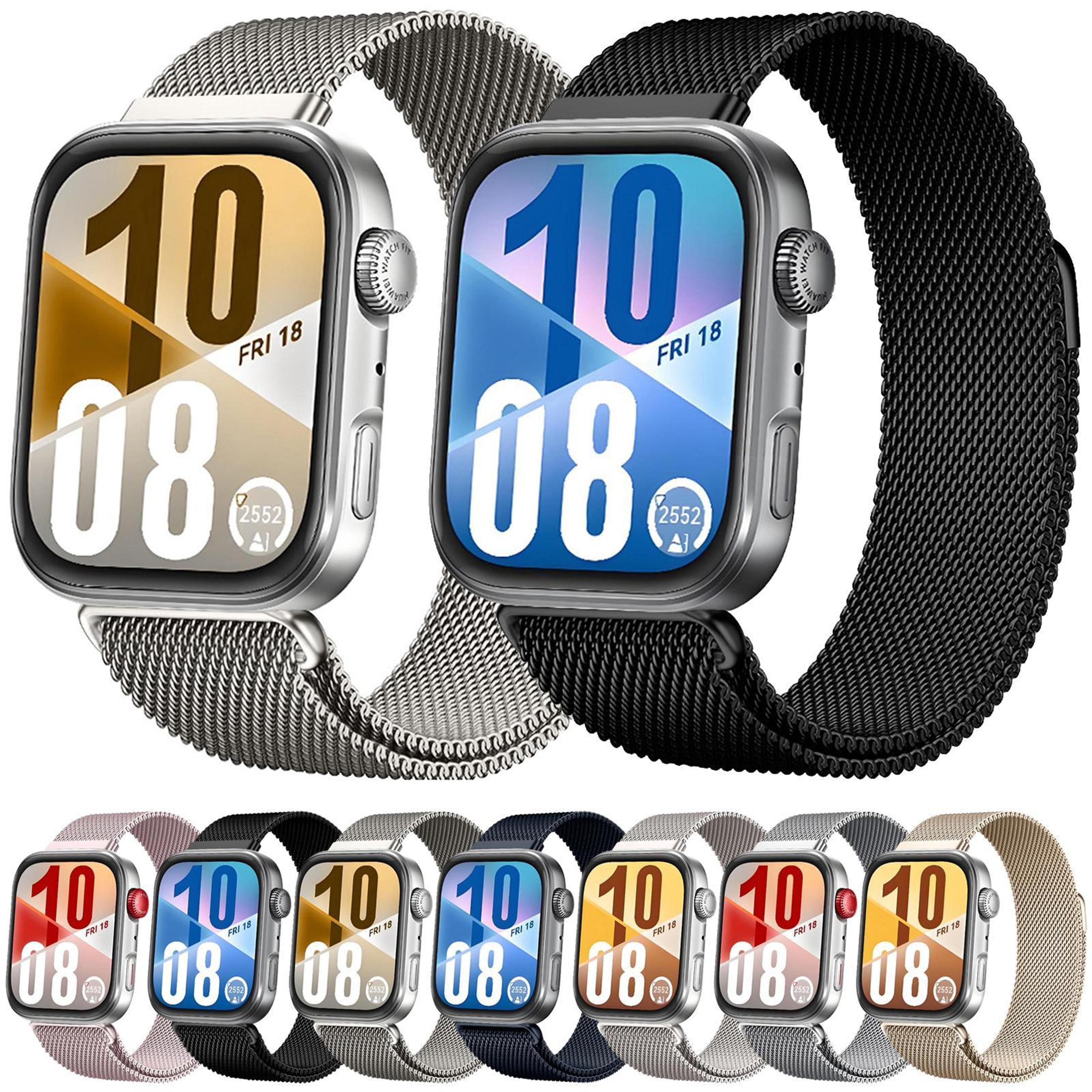 Huawei Watch Fit 5 Fit 5 Pro Fit 4 Milanese Magnetic Watch Band Stainless Steel Strap 2