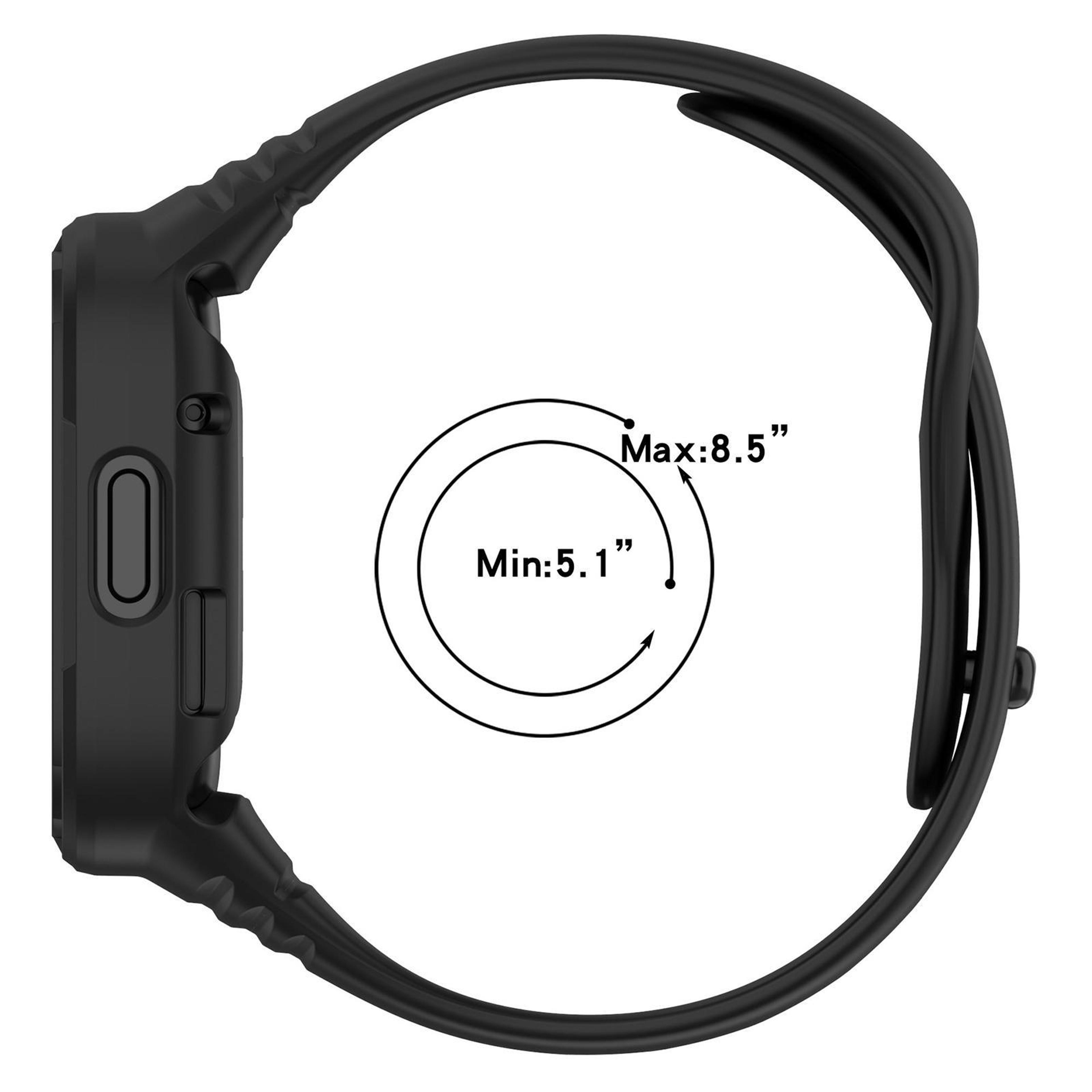 For Xiaomi Redmi Watch 3 Silicone Watch Strap Adjustable Replacement Watch Band 11
