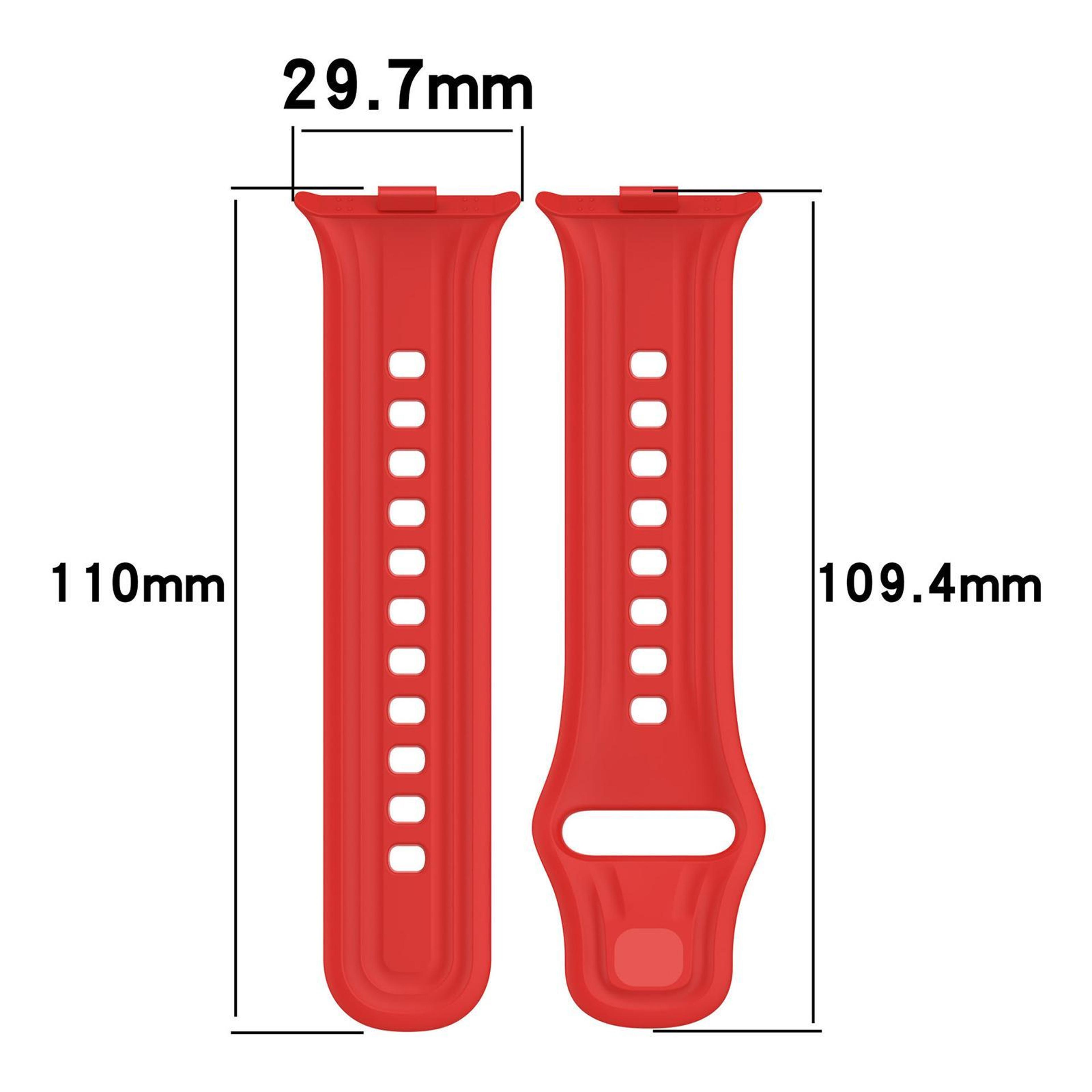 Vivo Watch GT Silicone Watch Band Soft Adjustable Replacement Watch Strap 13