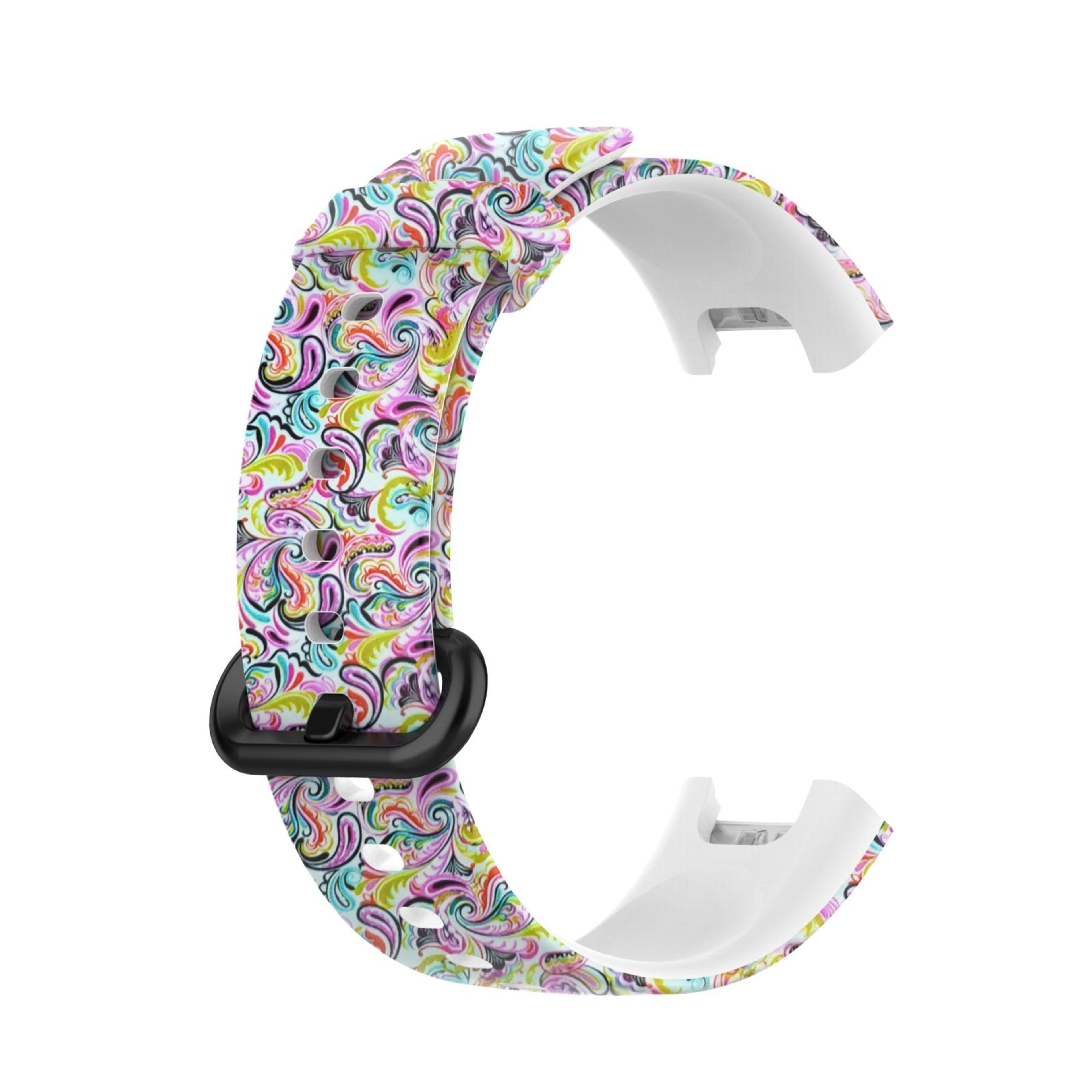 Xiaomi Mi Watch Lite Silicone Printed Replacement Watch Band For Redmi Watch 8