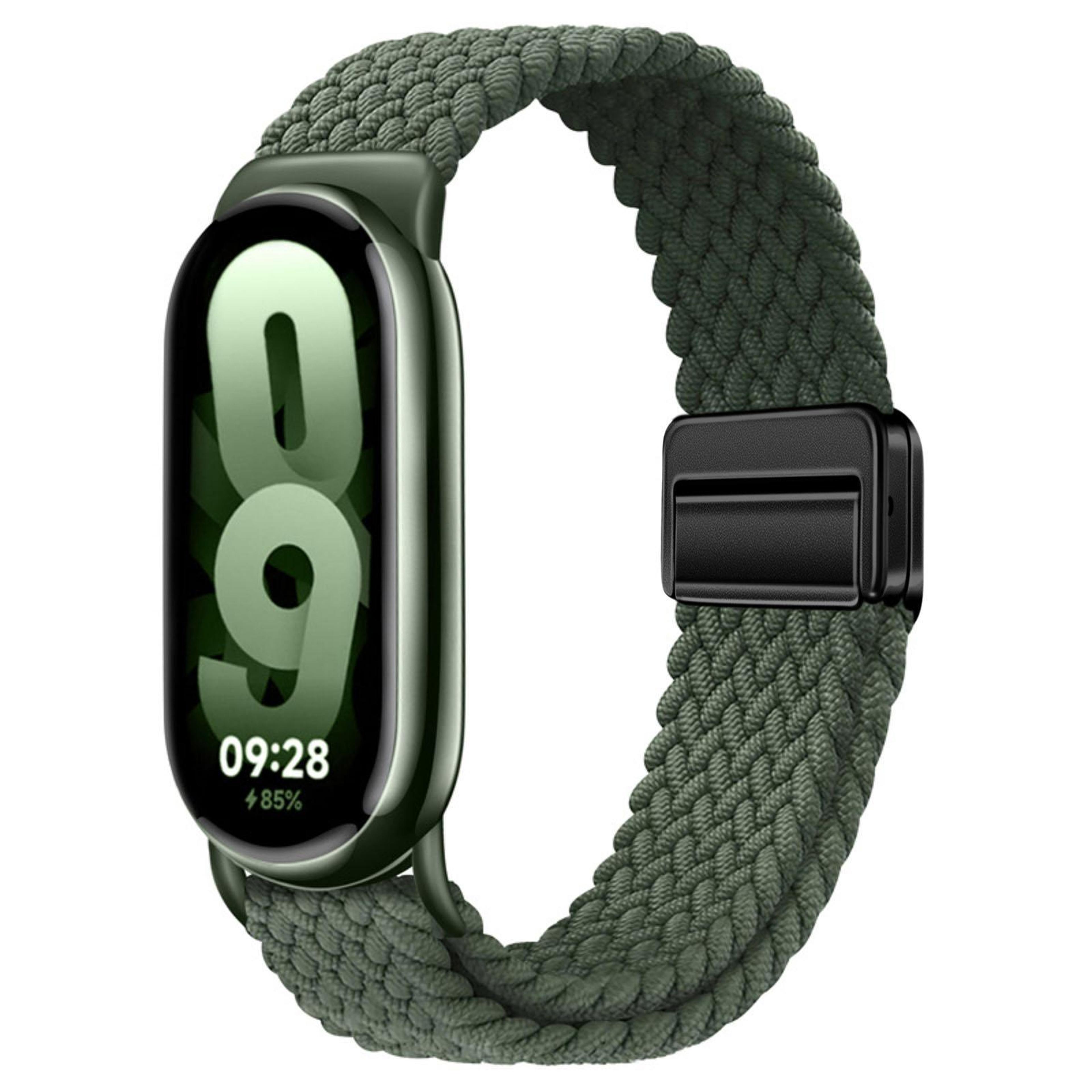 Xiaomi Smart Band 10 9 8 Braided Nylon Watch Band With Magnetic Buckle Adjustable Replacement Strap 9
