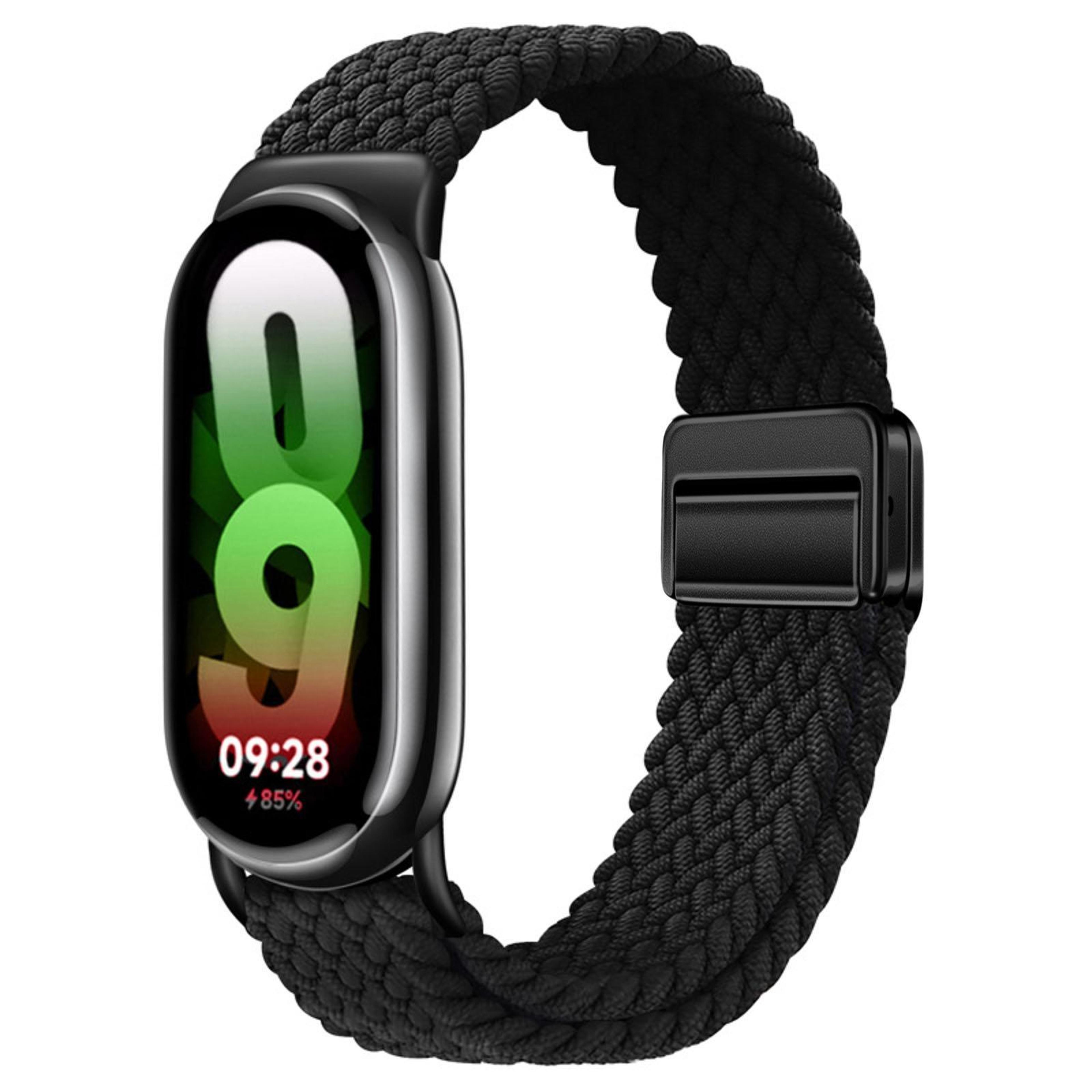 Xiaomi Smart Band 10 9 8 Braided Nylon Watch Band With Magnetic Buckle Adjustable Replacement Strap 15